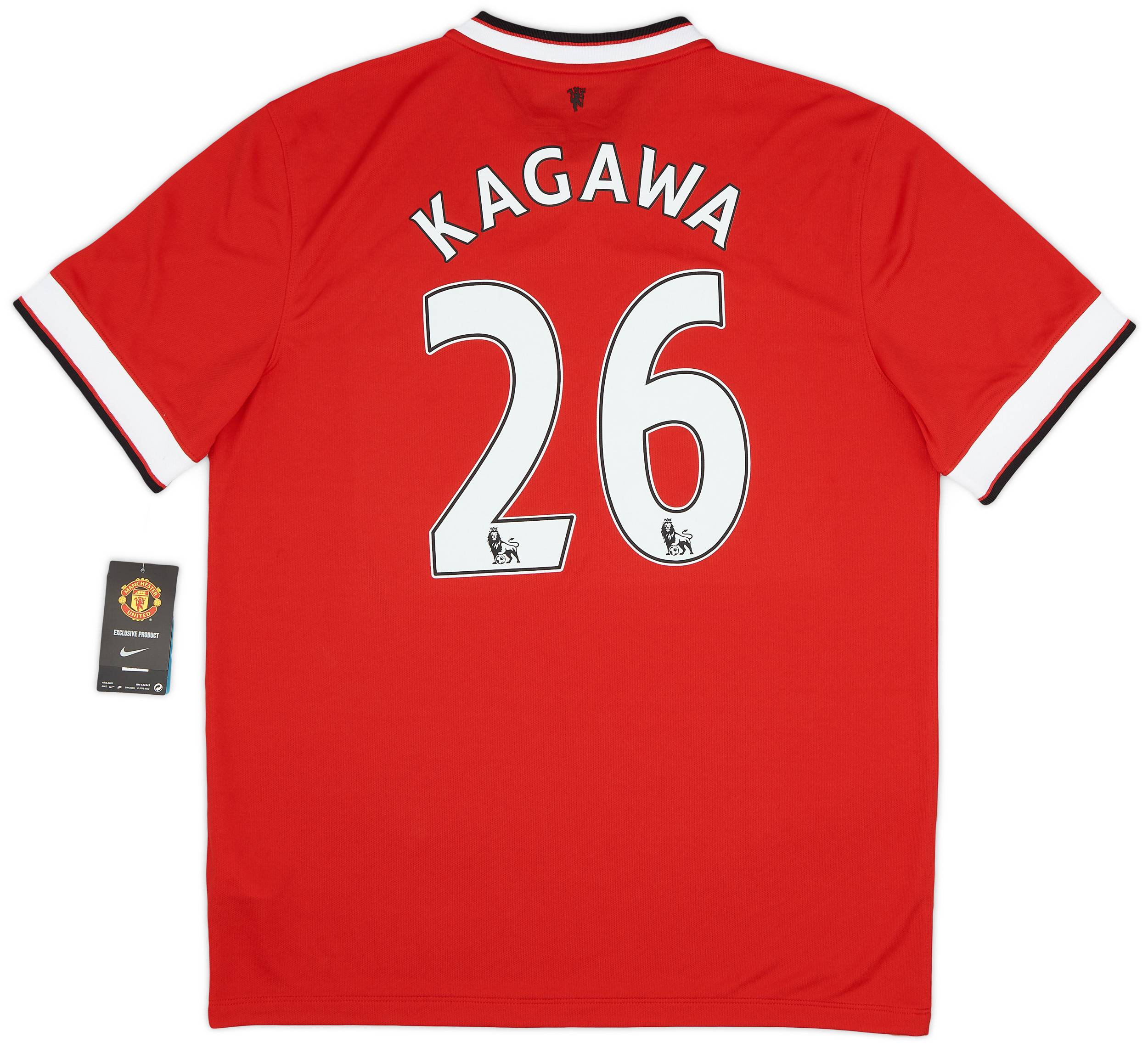 2014 15 Manchester United Home Shirt Kagawa 26 L