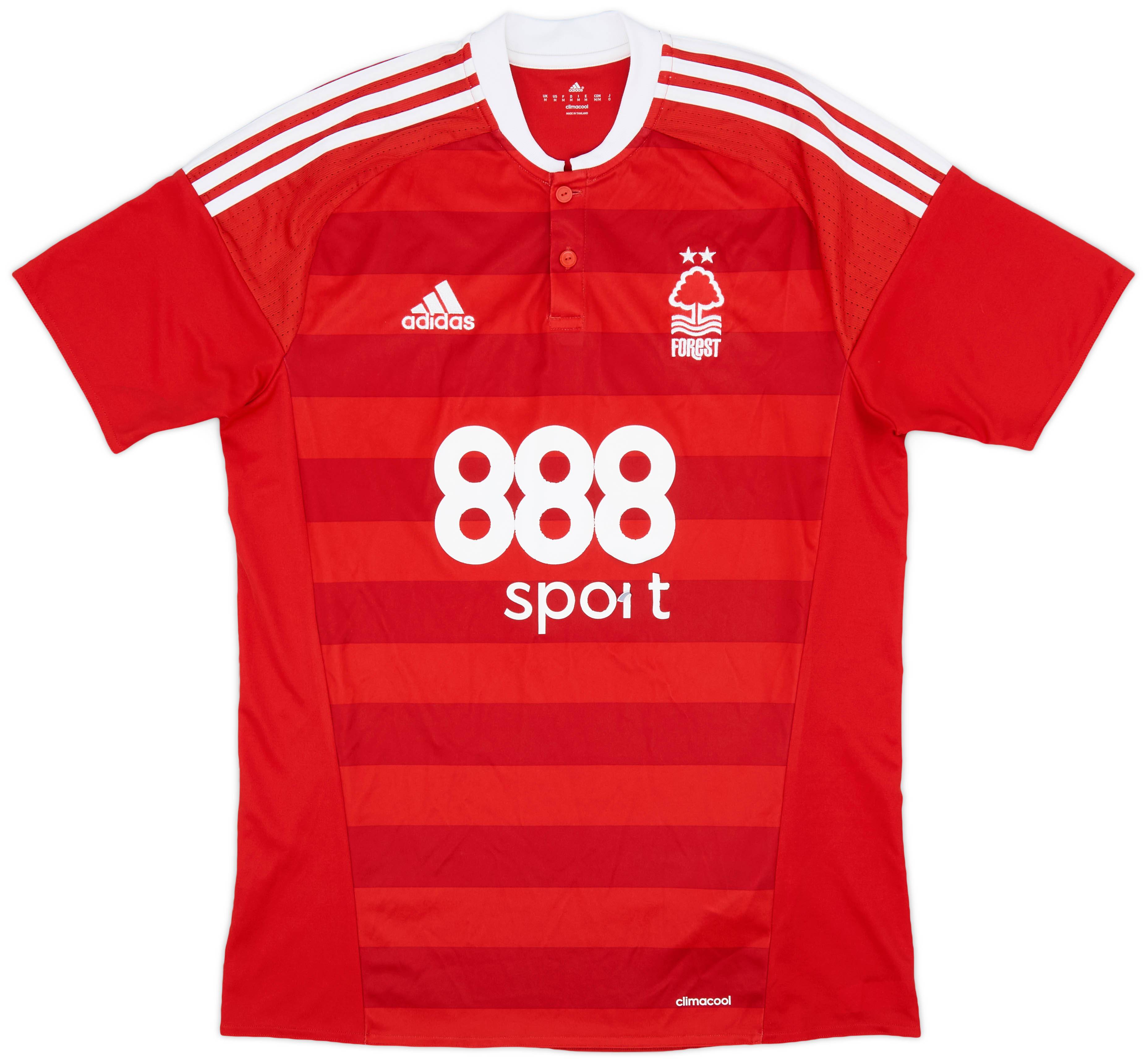2016-17 Nottingham Forest Home Shirt - 5/10 - (M)