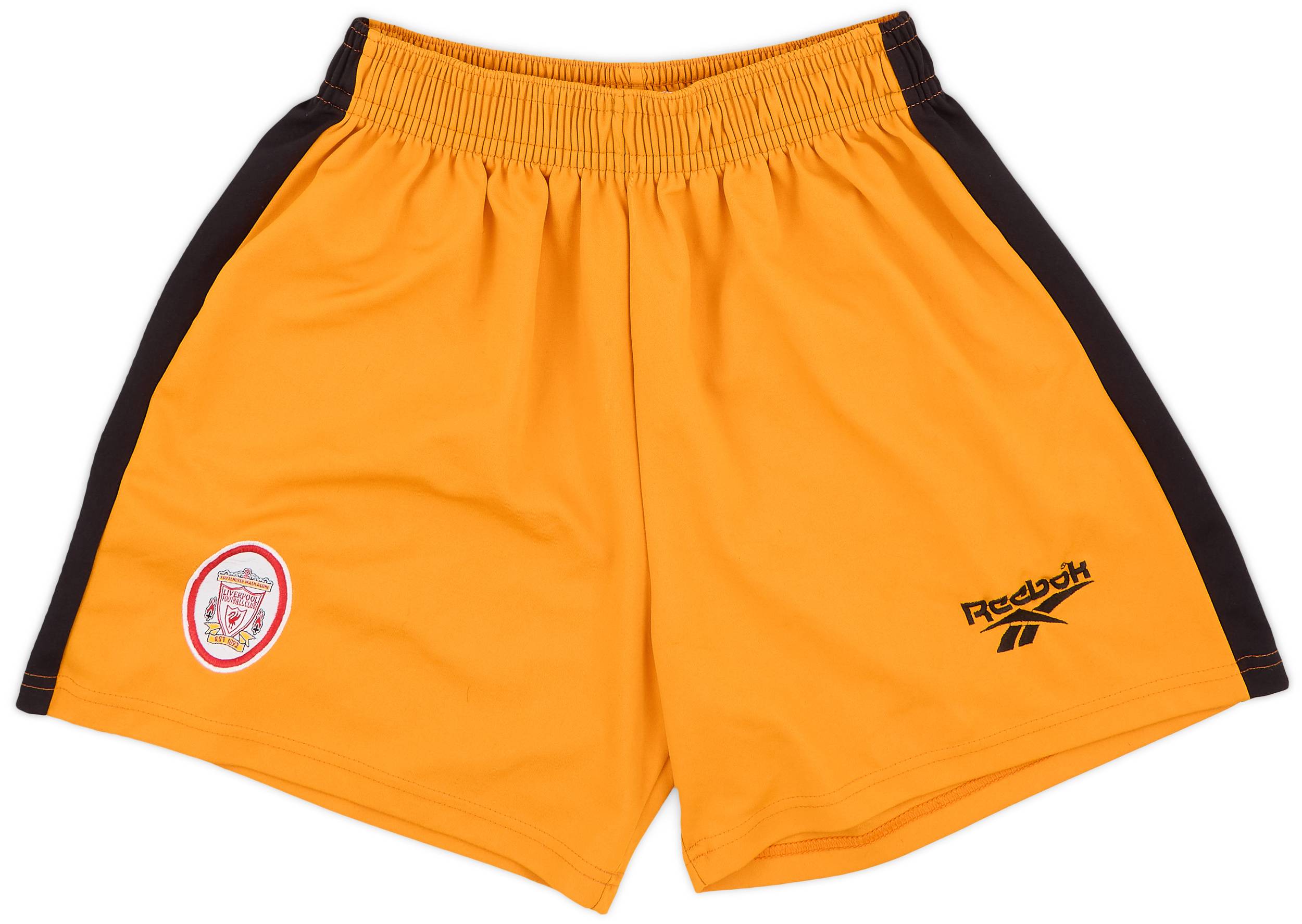 Liverpool orange shorts hot sale