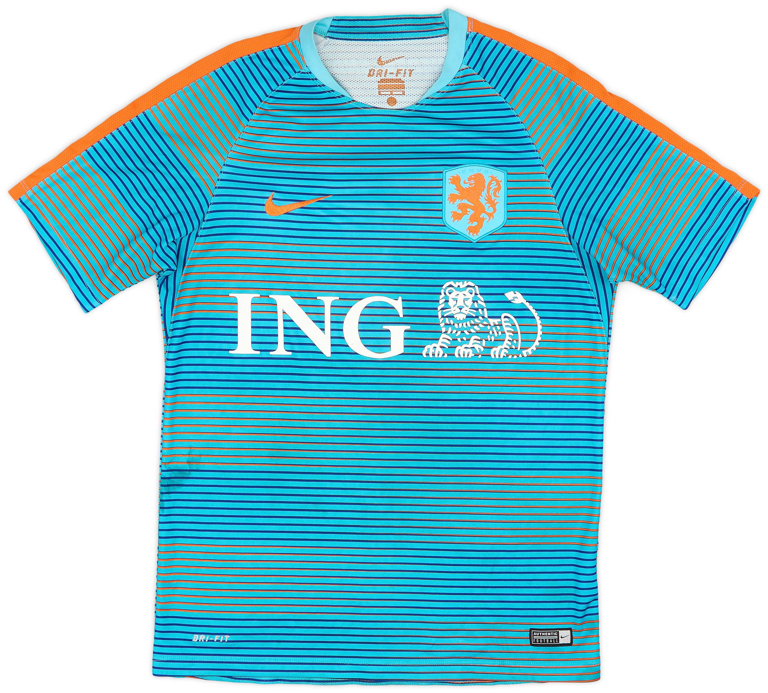 2016-17 Netherlands Nike Training Shirt - 8/10 - (M)
