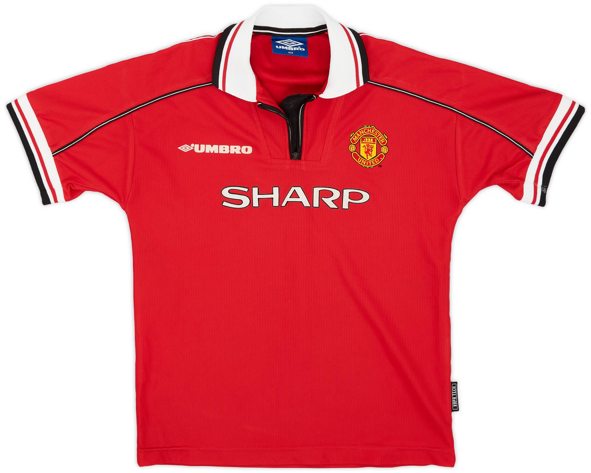 1998-00 Manchester United Home Shirt - 7/10 - (L.Boys)