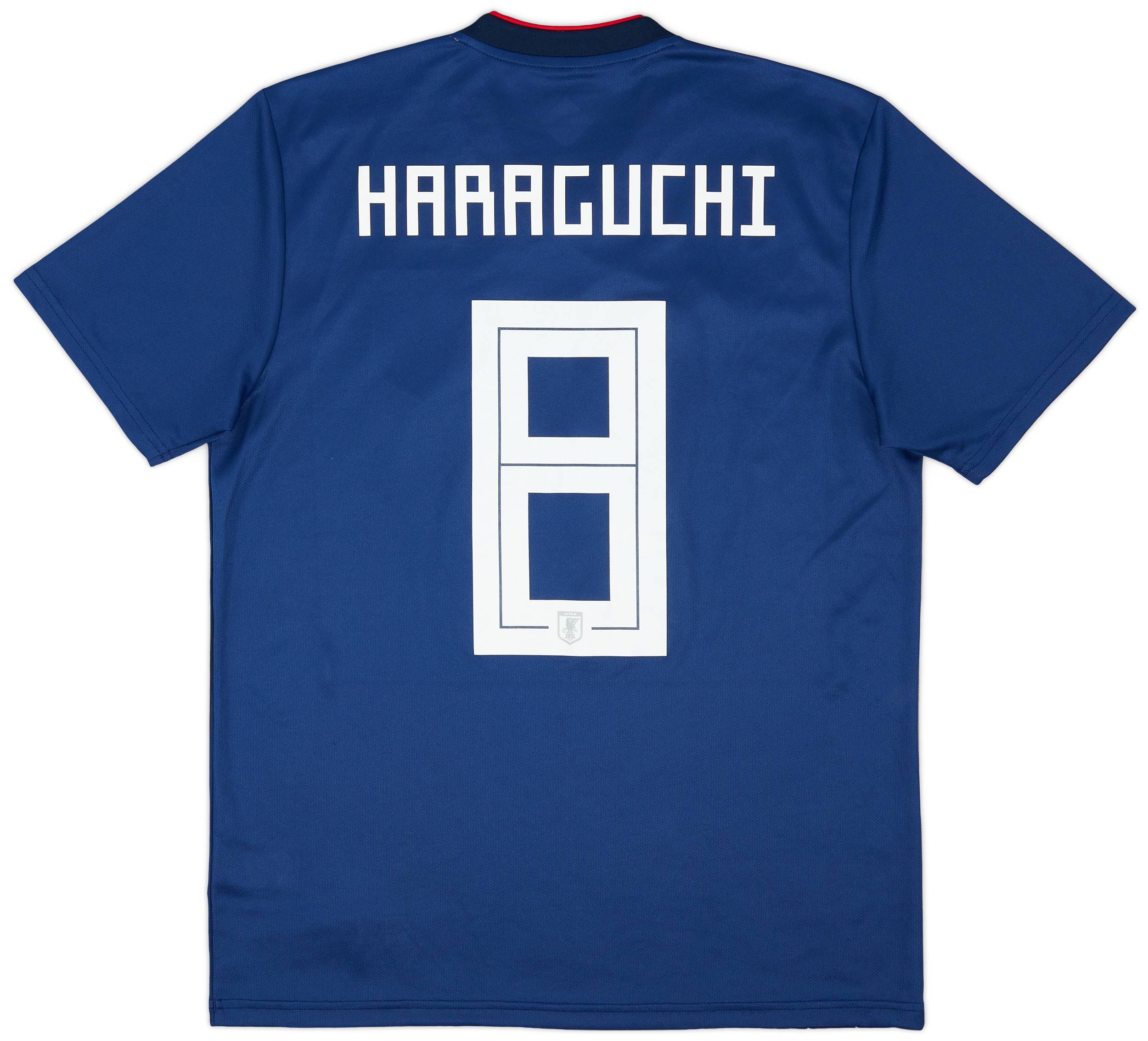 2018-19 Japan Home Shirt Haraguchi #8 - 9/10 - (M)