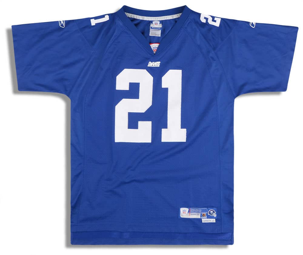 2005-06 New York Giants Barber #21 Reebok Premier Jersey (Home) Y