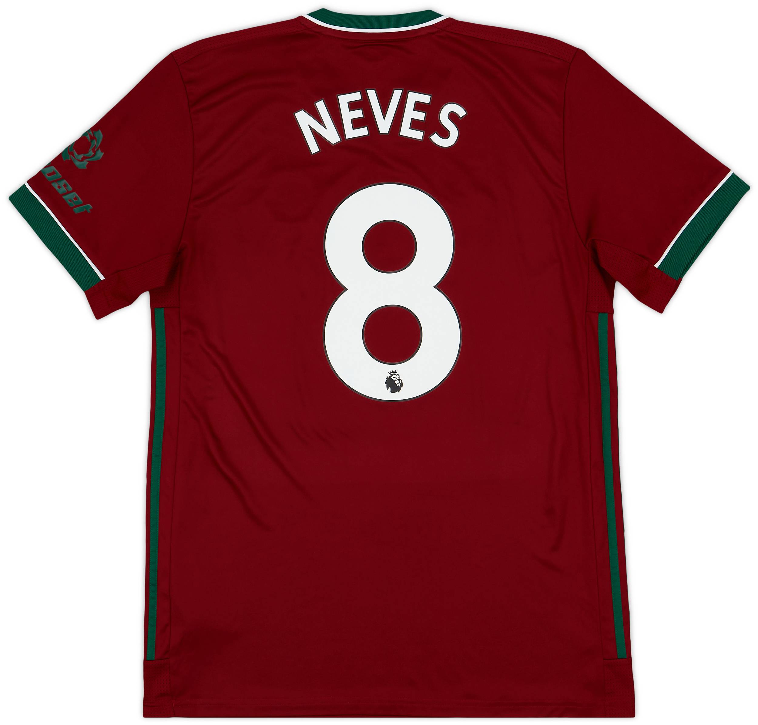 2020-21 Wolves Third Shirt Neves #8 - 8/10 - (M)