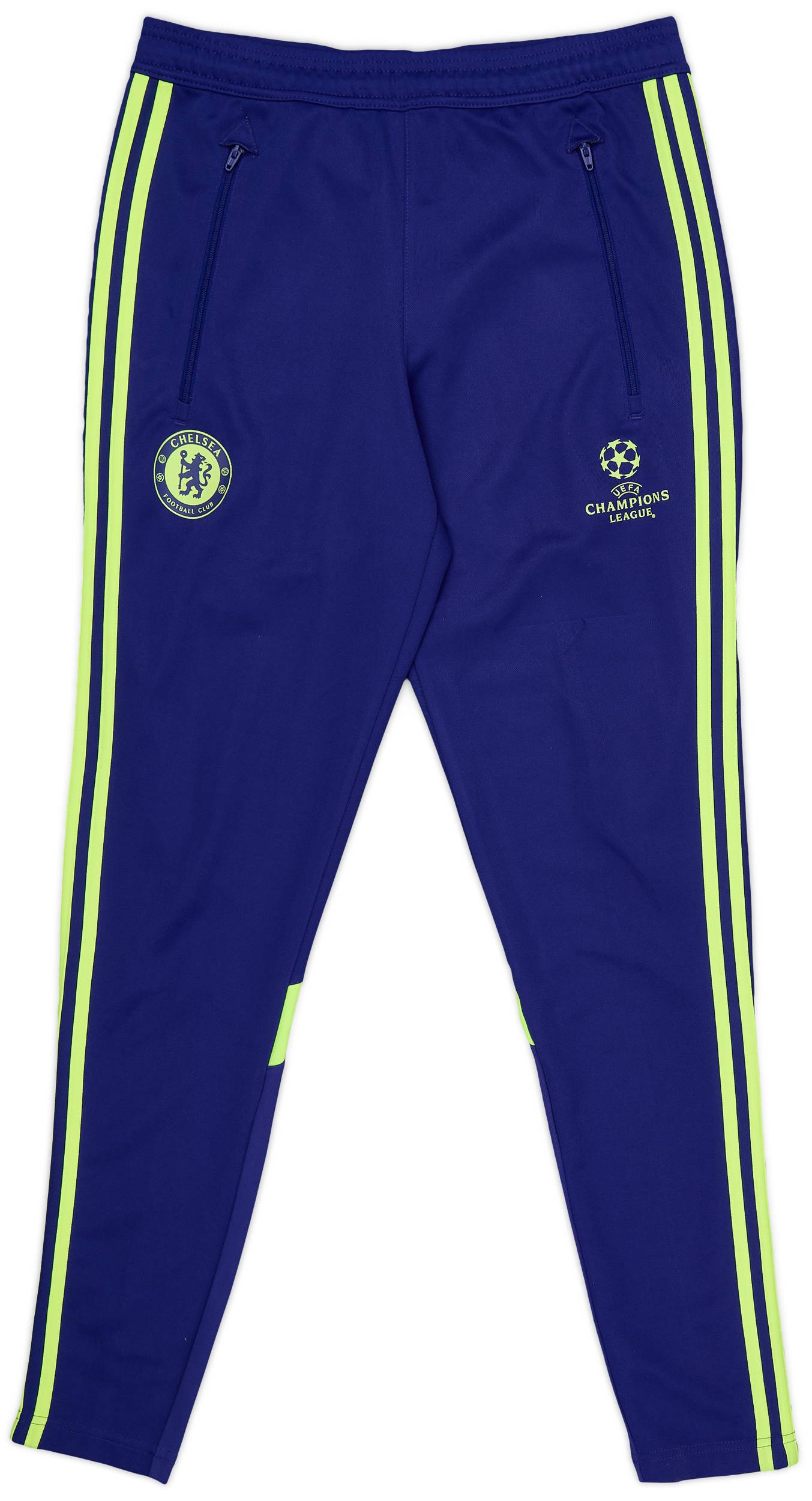 2014 15 Chelsea adidas CL Track Pants Bottoms 7 10 S