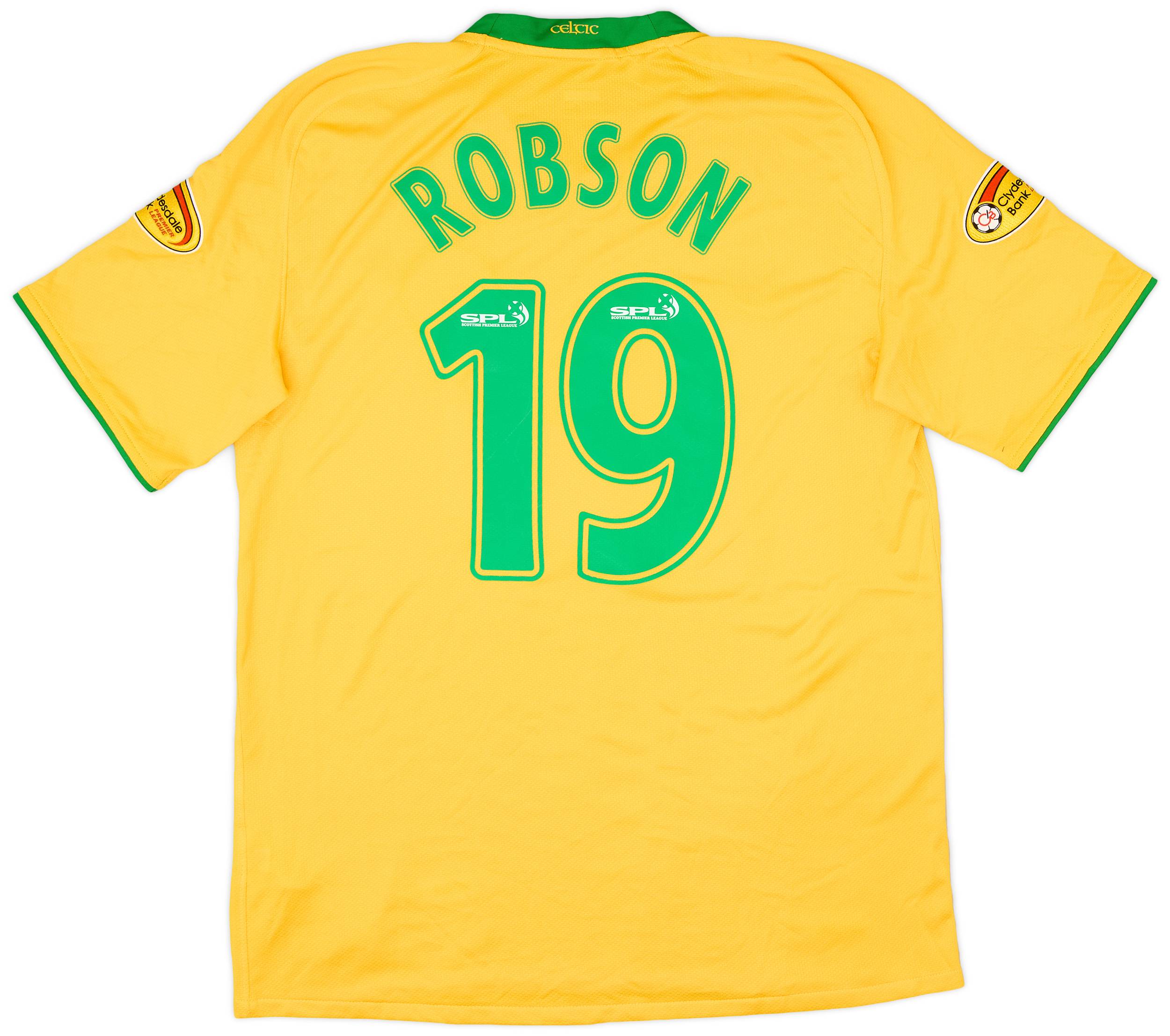 2008-09 Celtic Away Shirt Robson #19 - 9/10 - (M)