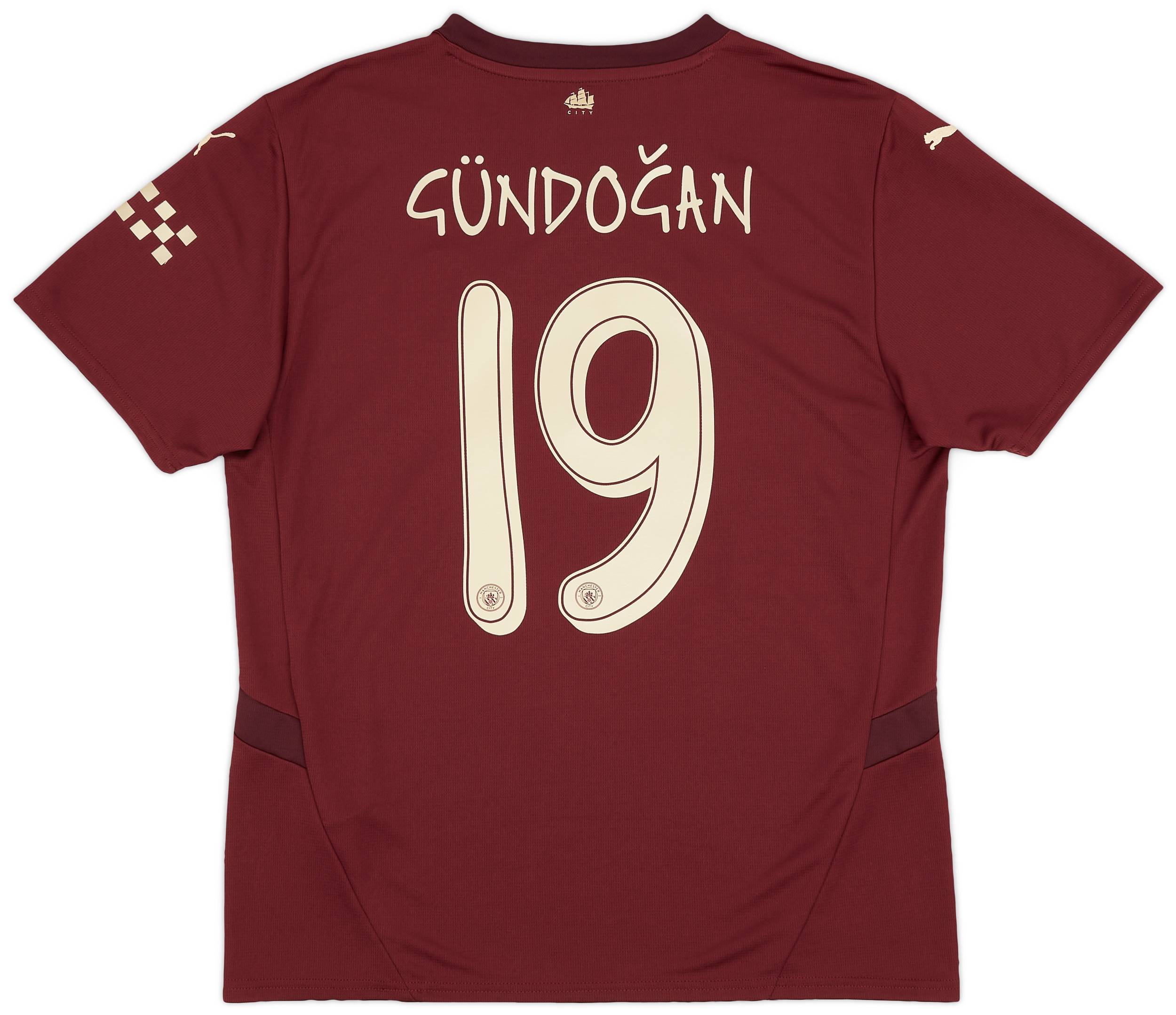 2024-25 Manchester City Third Shirt Gundogan #19