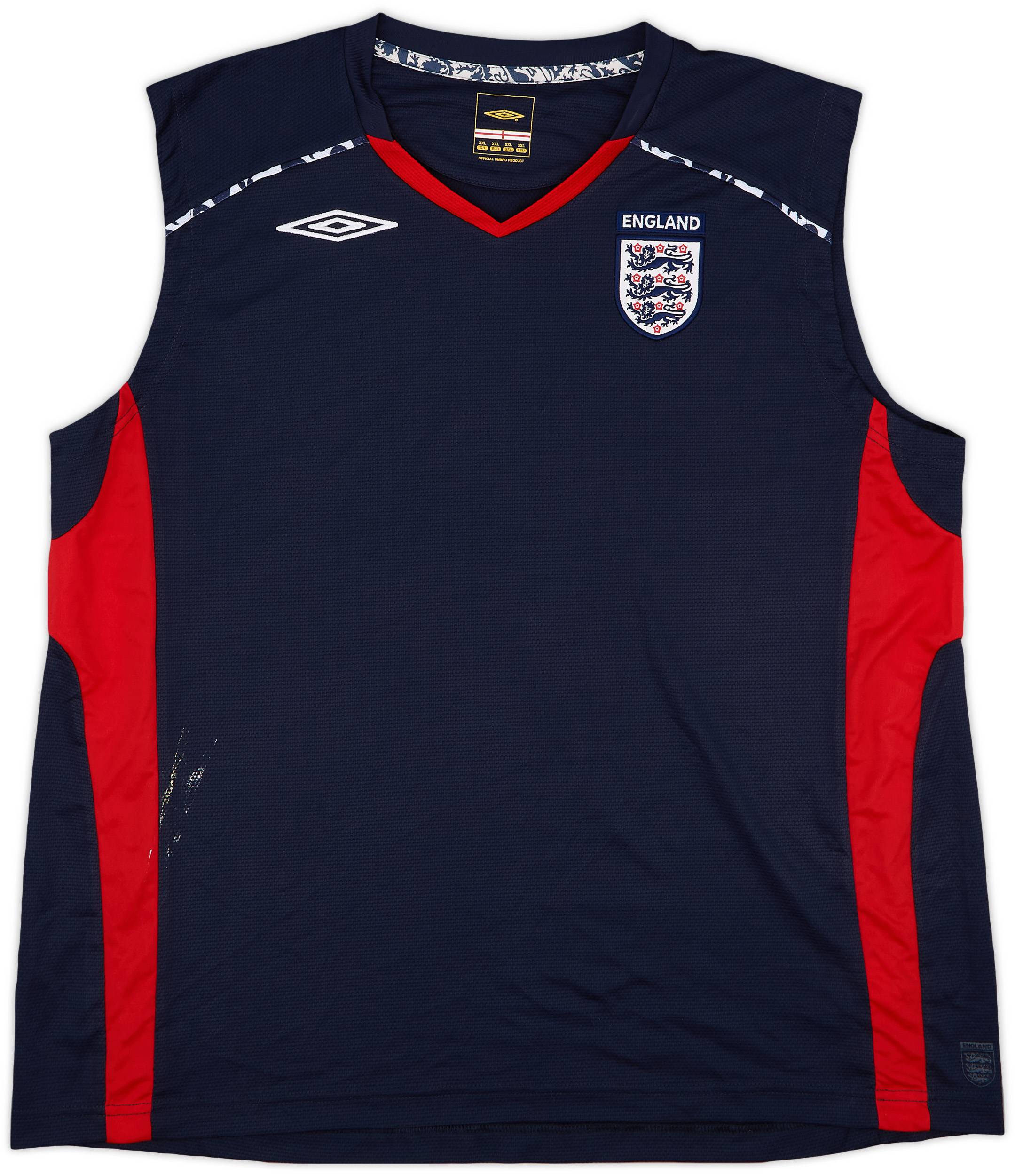 2006-07 England Umbro Training Vest - 6/10 - (XXL)