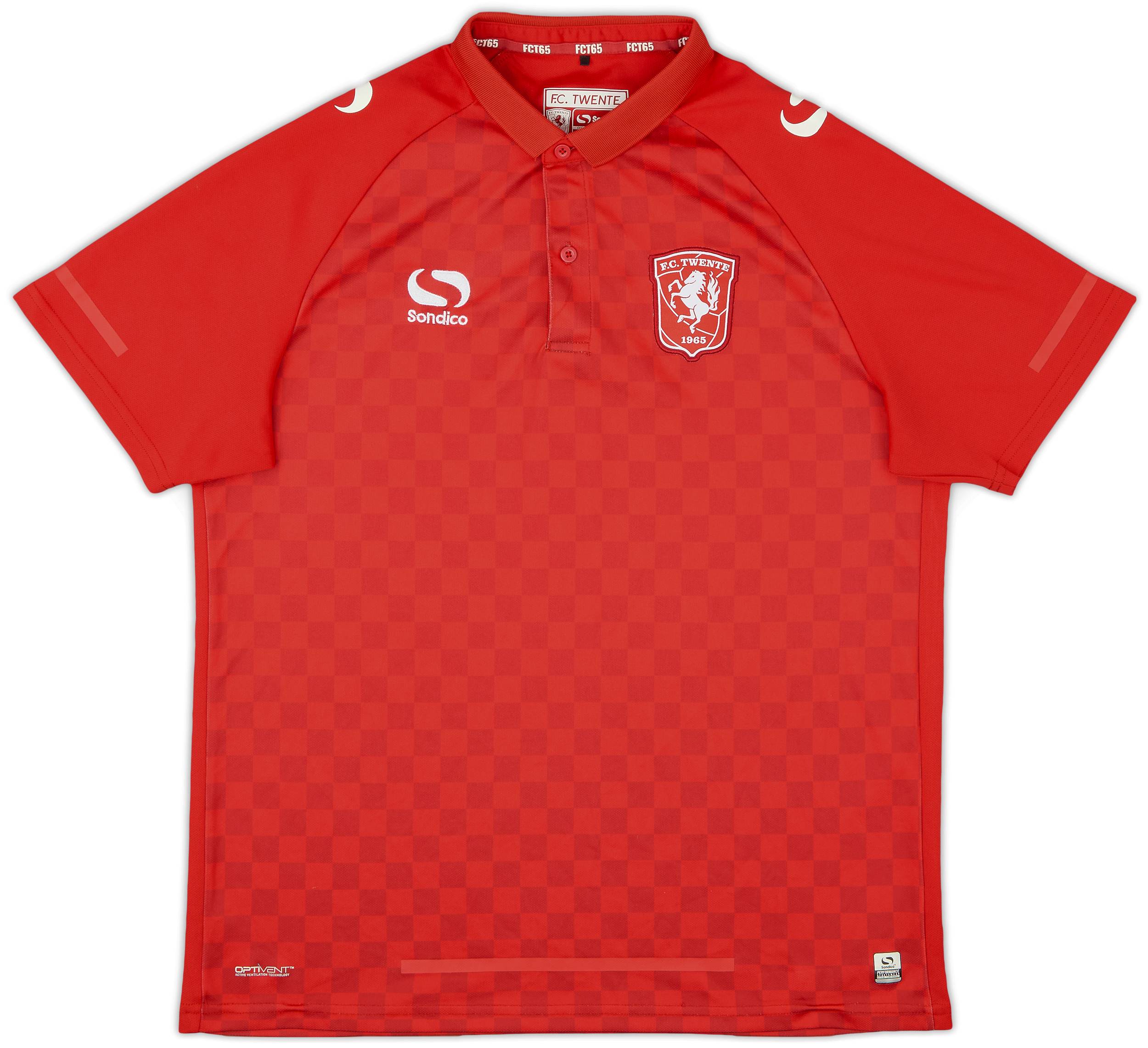 2017-18 FC Twente Sondico Training Shirt - 8/10 - (L)