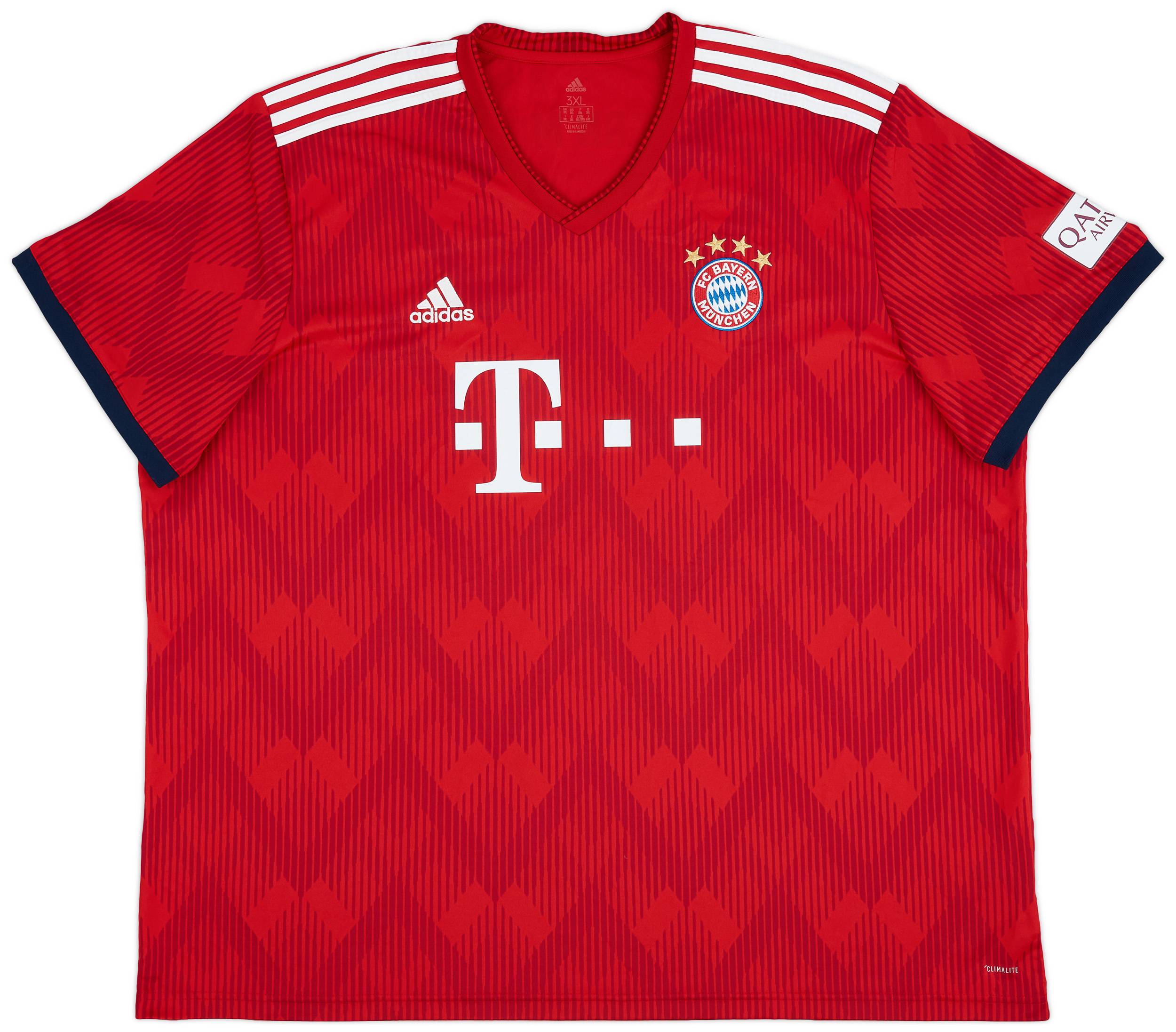 2018 19 Bayern Munich Home Shirt 10 10 3XL