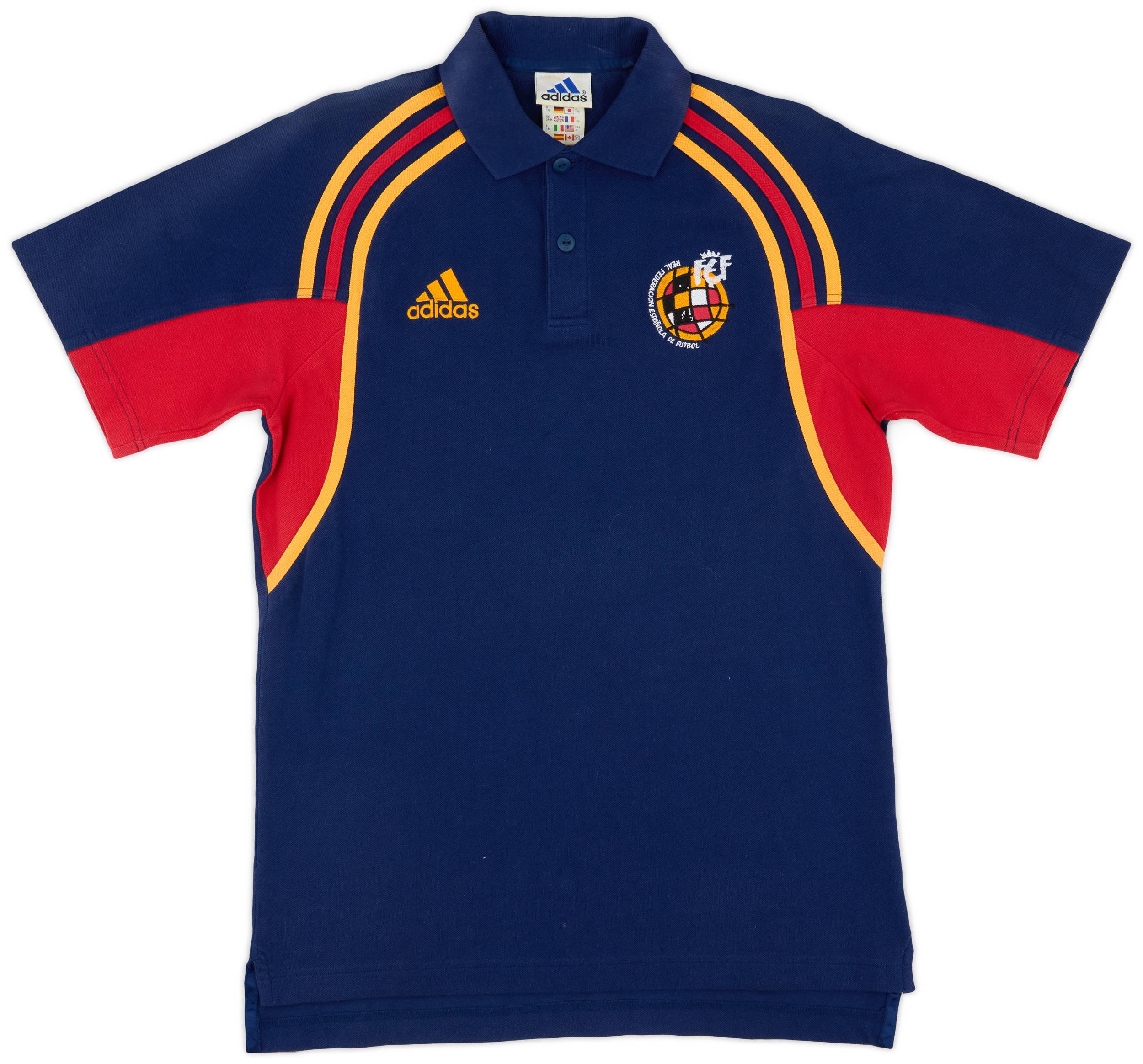 2000-02 Spain adidas Polo Shirt