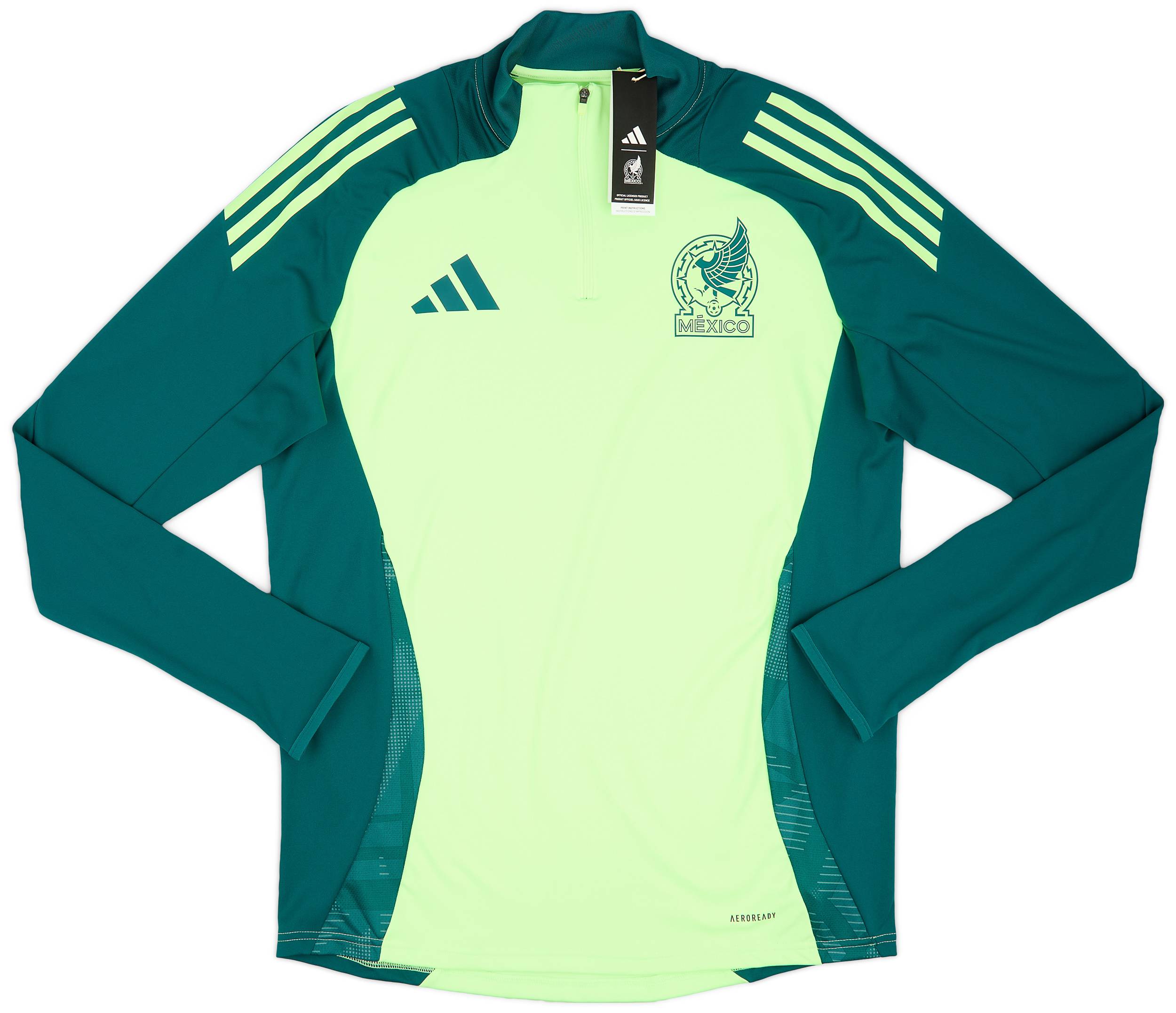 2024-25 Mexico adidas 1/4 Zip Training Top