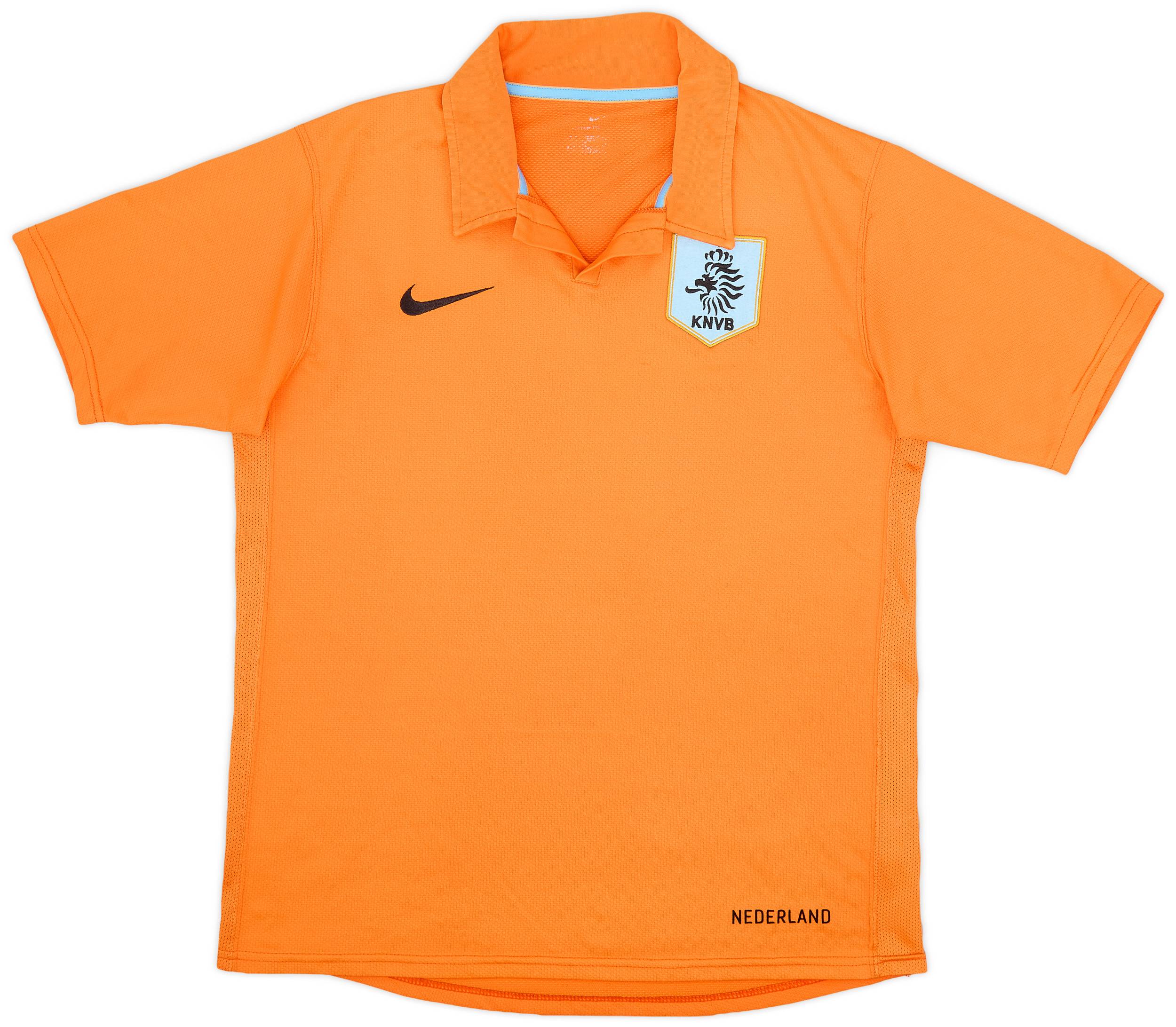 2006-08 Netherlands Home Shirt - 8/10 - (L.Boys)