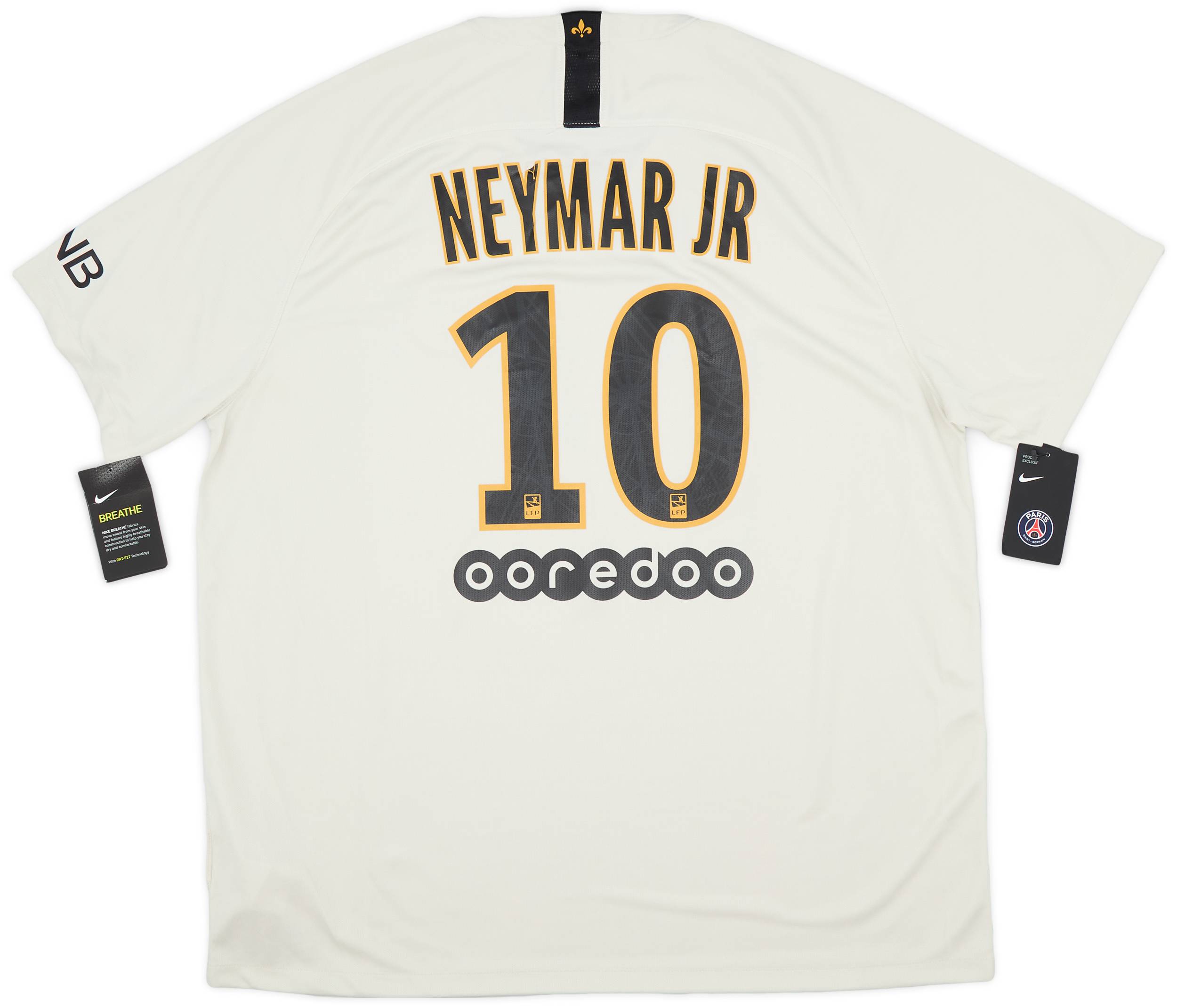 2018-19 Paris Saint-Germain Away Shirt Neymar Jr #10 (XXL)