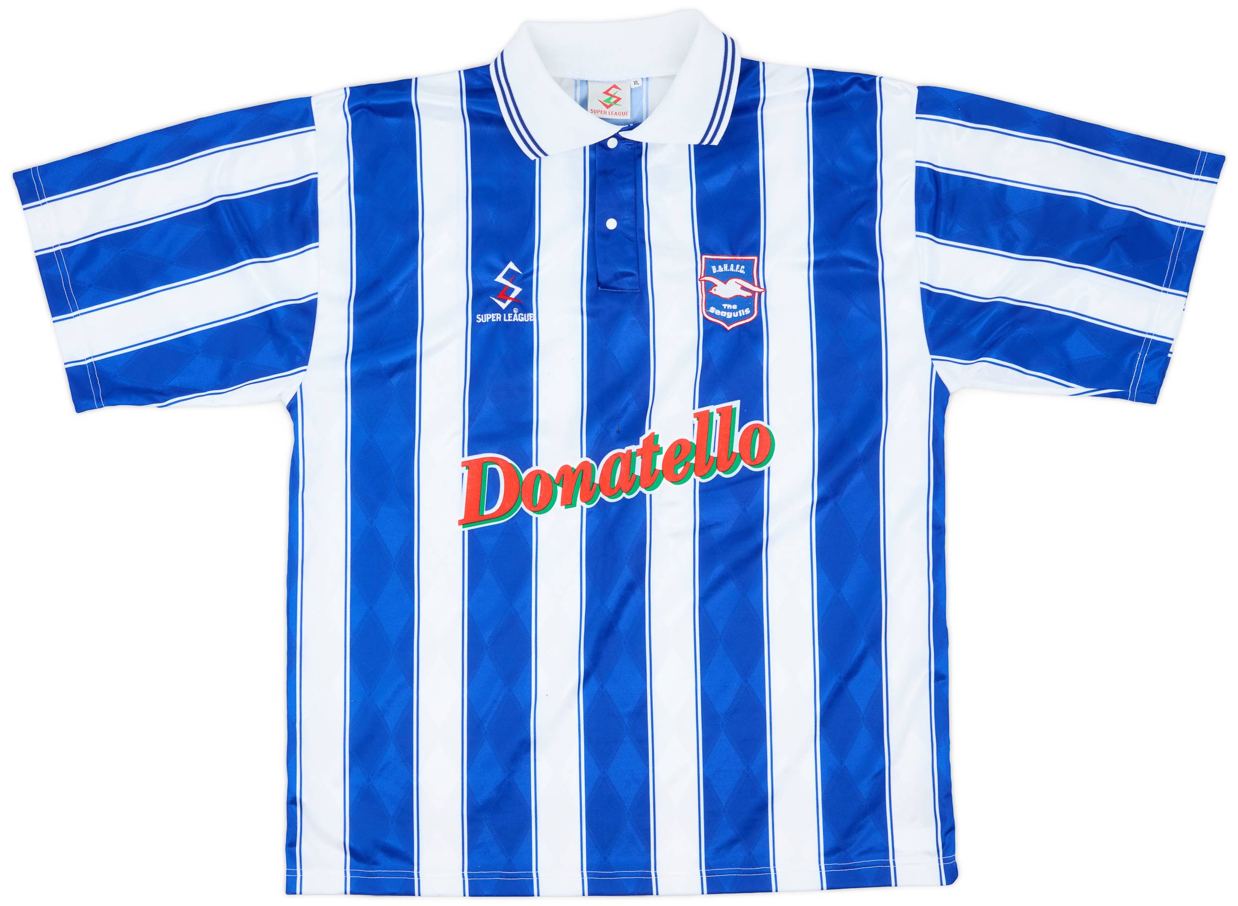 1998-99 Brighton Home Shirt - 8/10 - (XL)