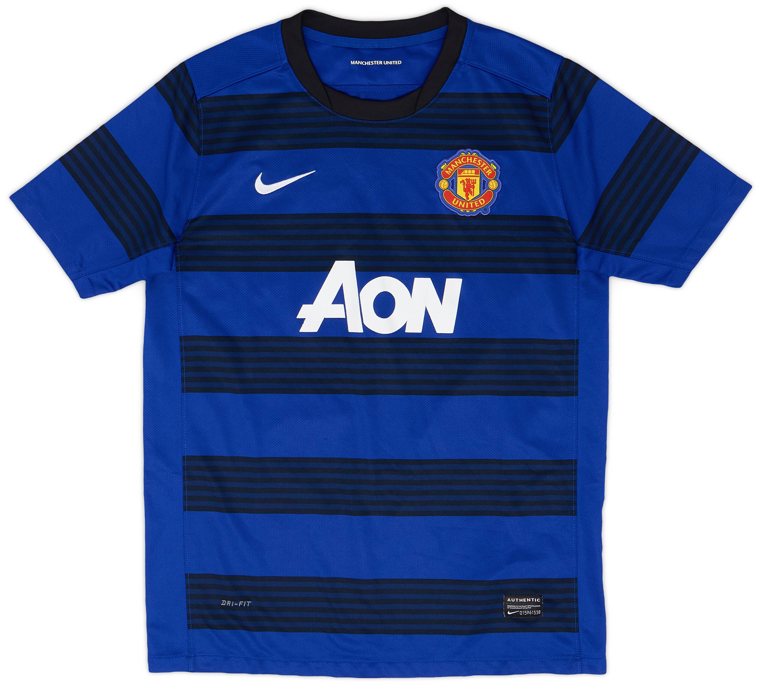 2011-13 Manchester United Away Shirt - 8/10 - (XL.Boys)