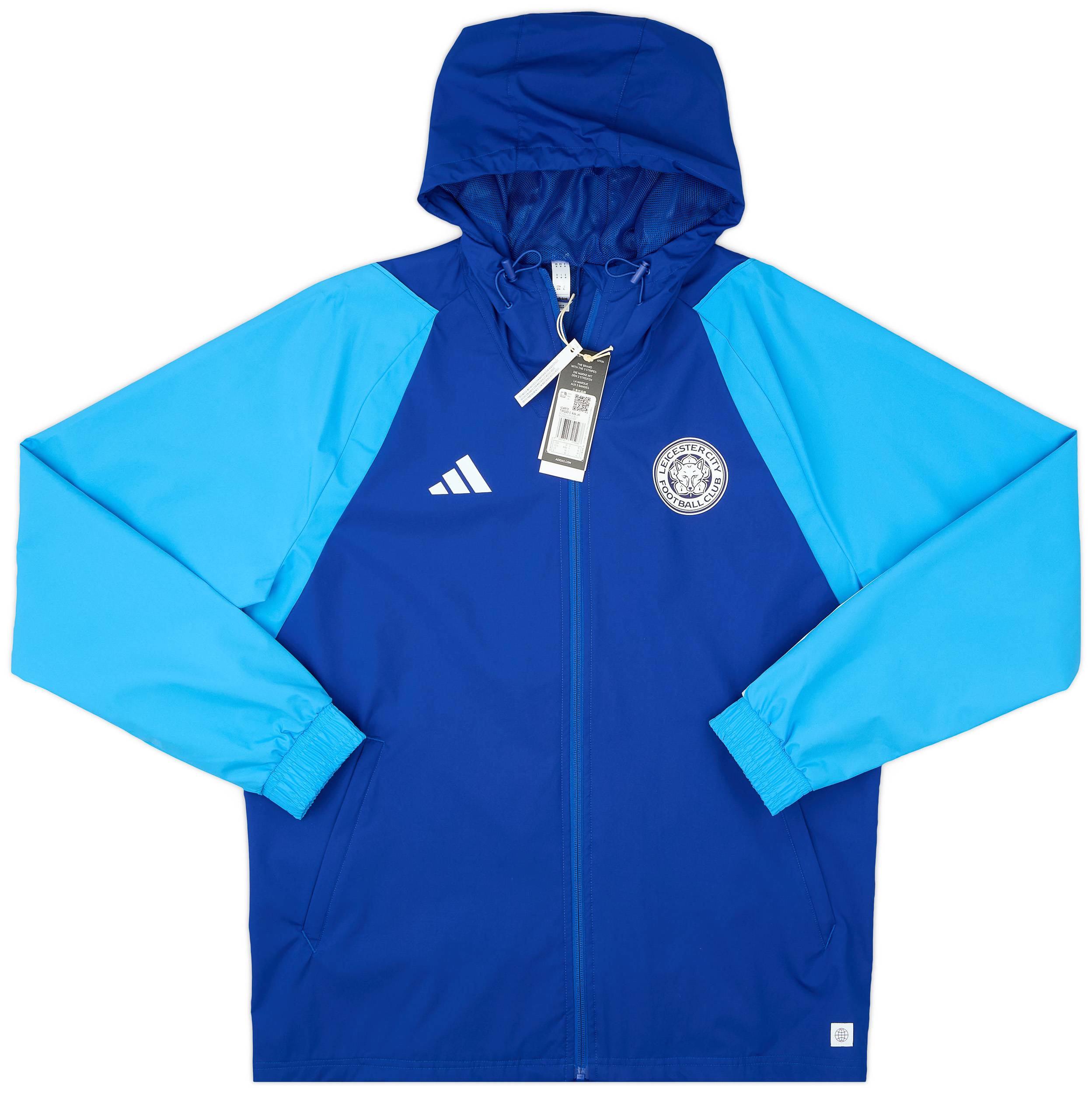 2023 24 Leicester adidas All Weather Jacket M