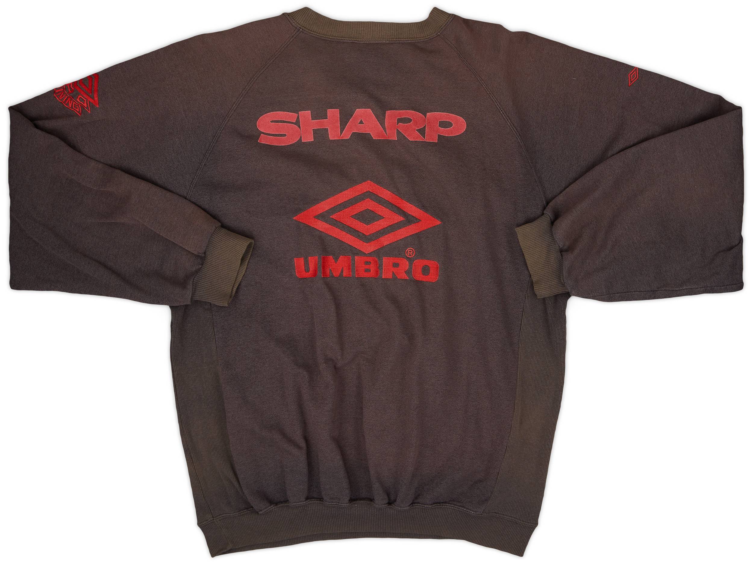 1994-95 Manchester United Umbro Drill Top - 9/10 - (XL)