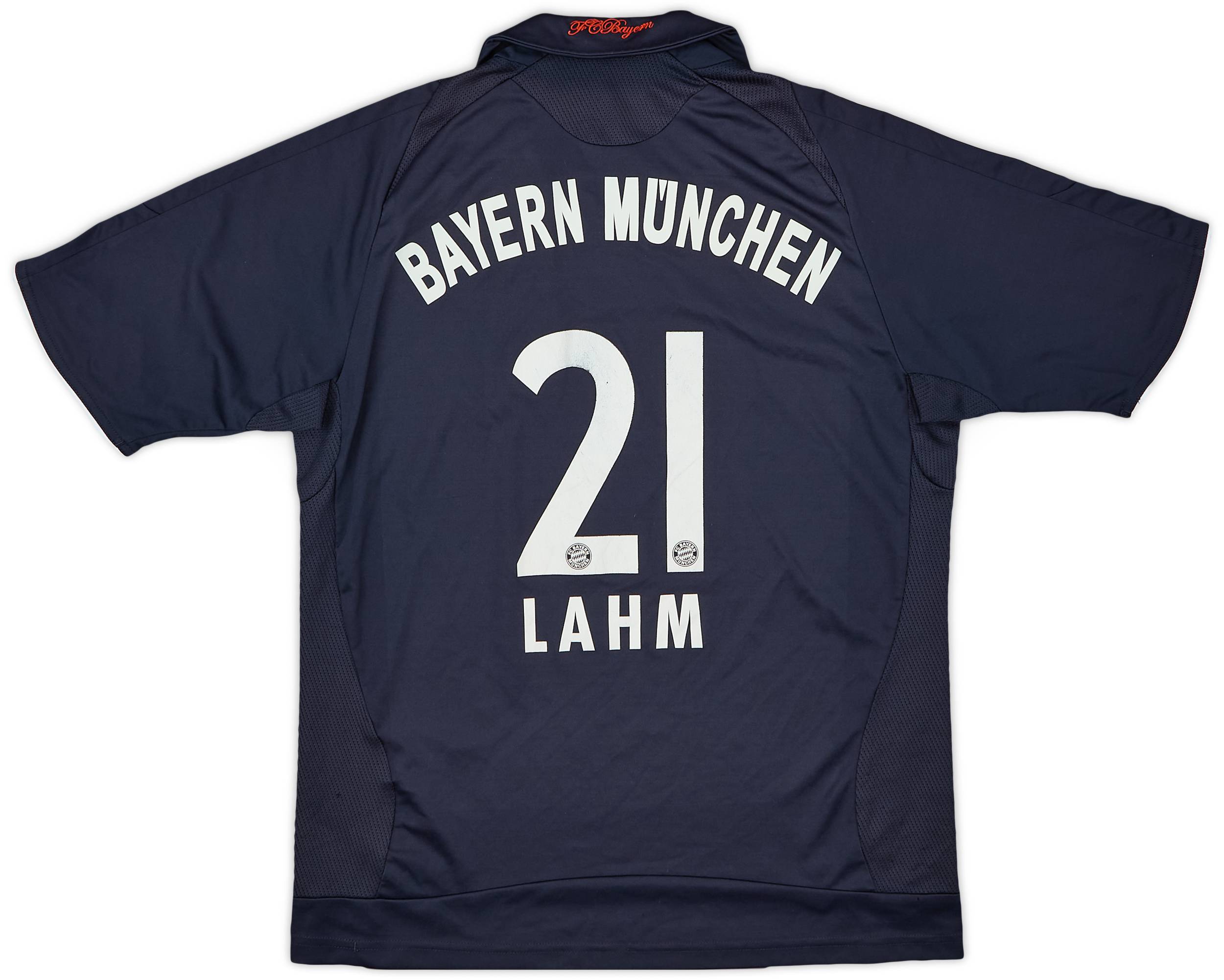 2008-09 Bayern Munich Away Shirt Lahm #21 - 7/10 - (L.Boys)