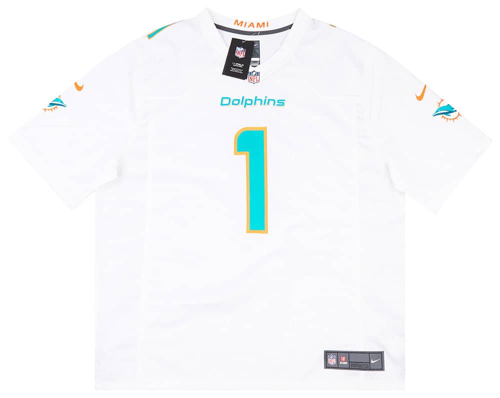 2020-23 Miami Dolphins Tagovailoa #1 Nike Game Jersey (Away) XL - W/Tags