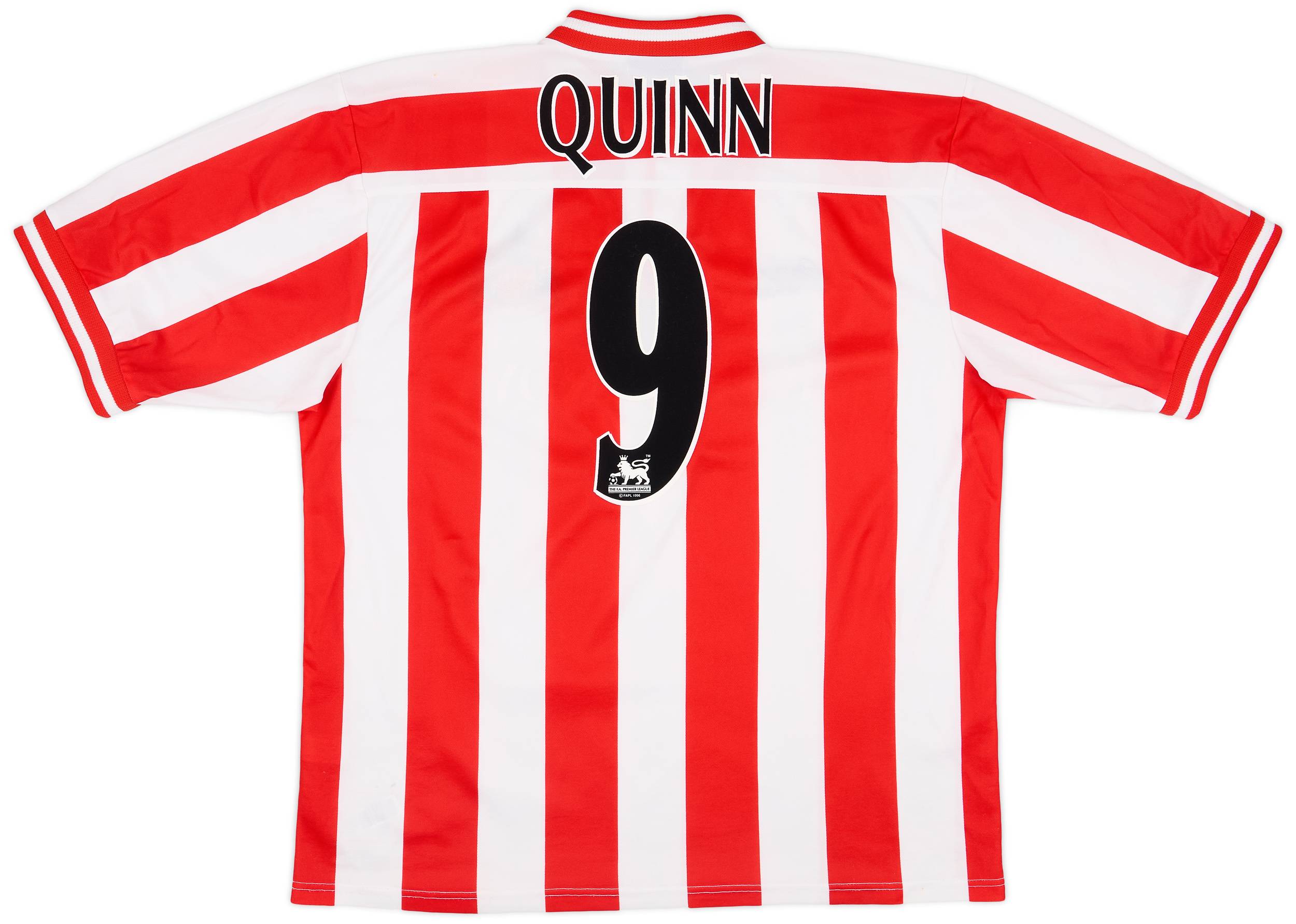 1999-00 Sunderland Home Shirt Quinn #9 - 8/10 - (XL)