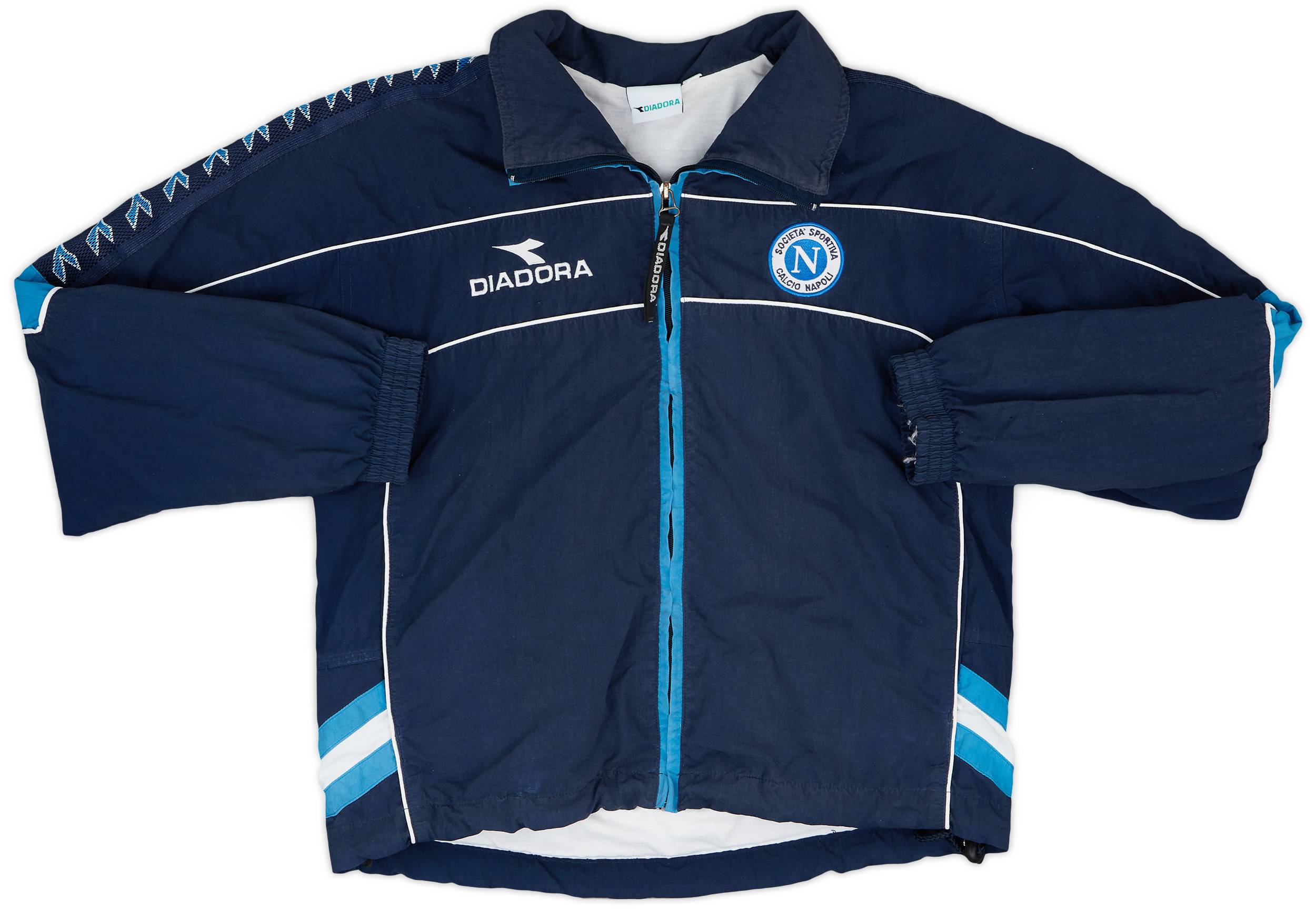 2000-01 Napoli Diadora Track Jacket - 7/10 - (S)