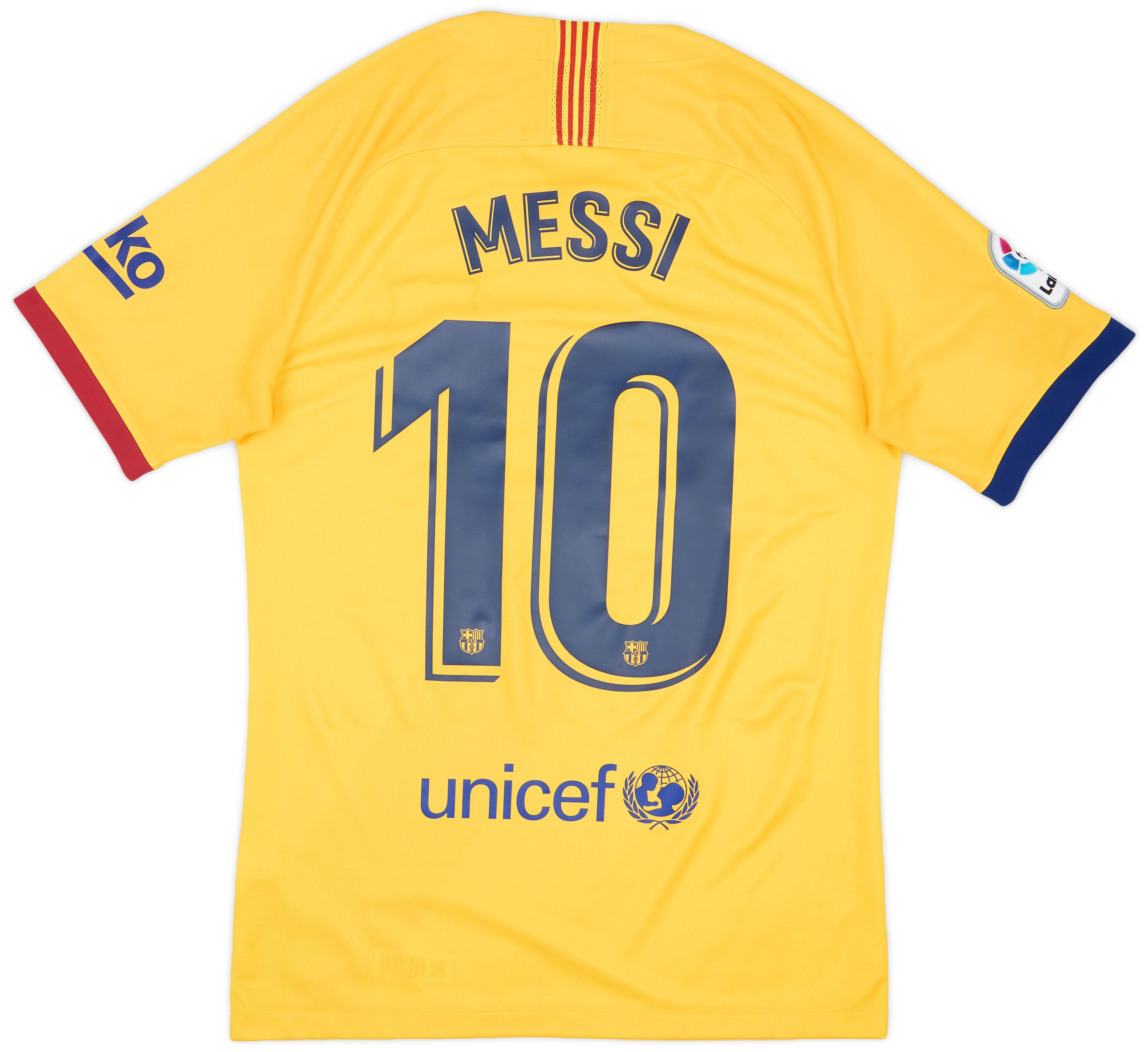 2019-20 Barcelona Away Shirt Messi #10 - 8/10 - (S)
