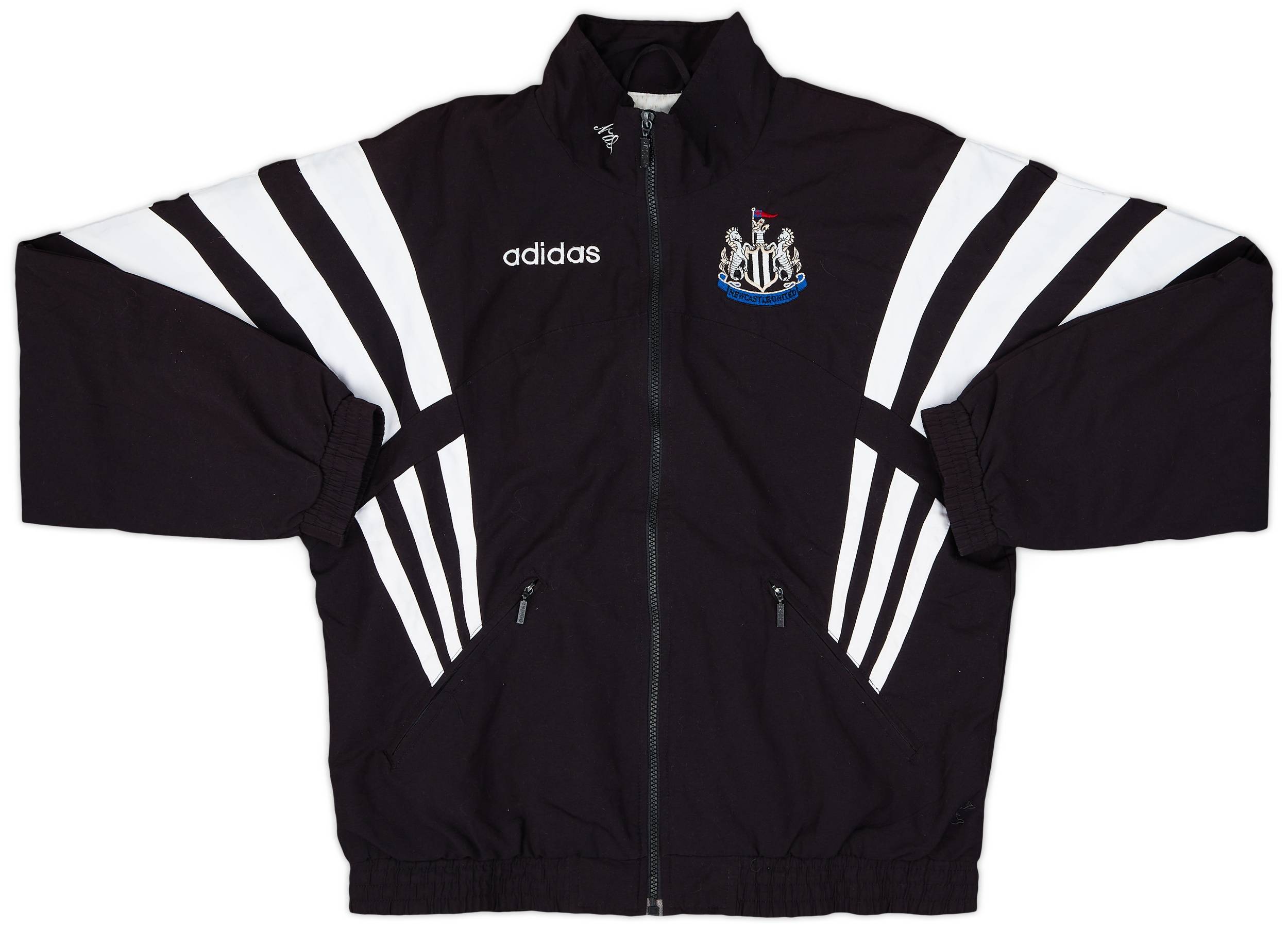 90s adidas Newcastle 1995/1996 ユニフォーム Newcastle United 95/96 Adidas Home Retro Jersey - Football