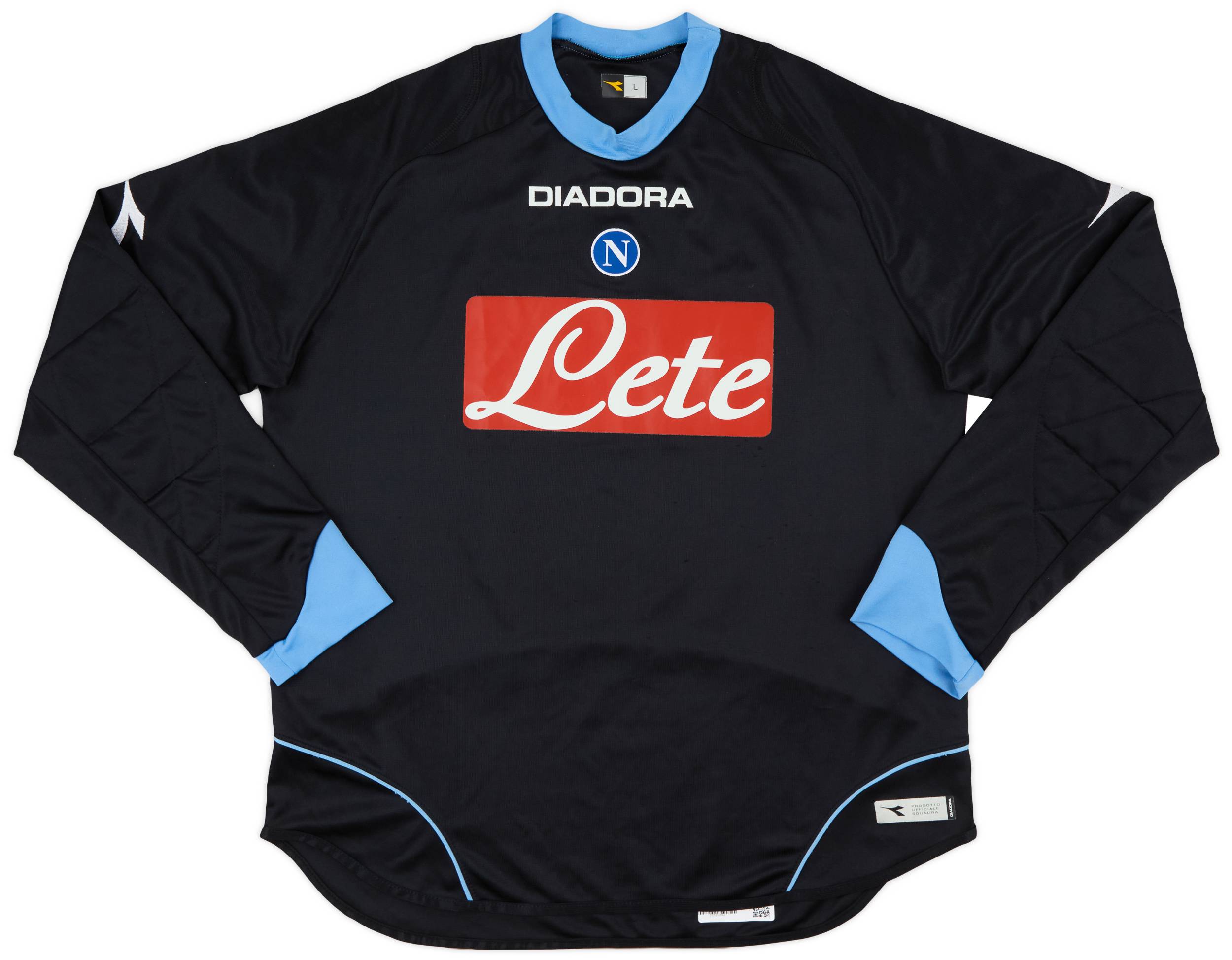 2006-07 Napoli GK Home Shirt - 9/10 - (L)