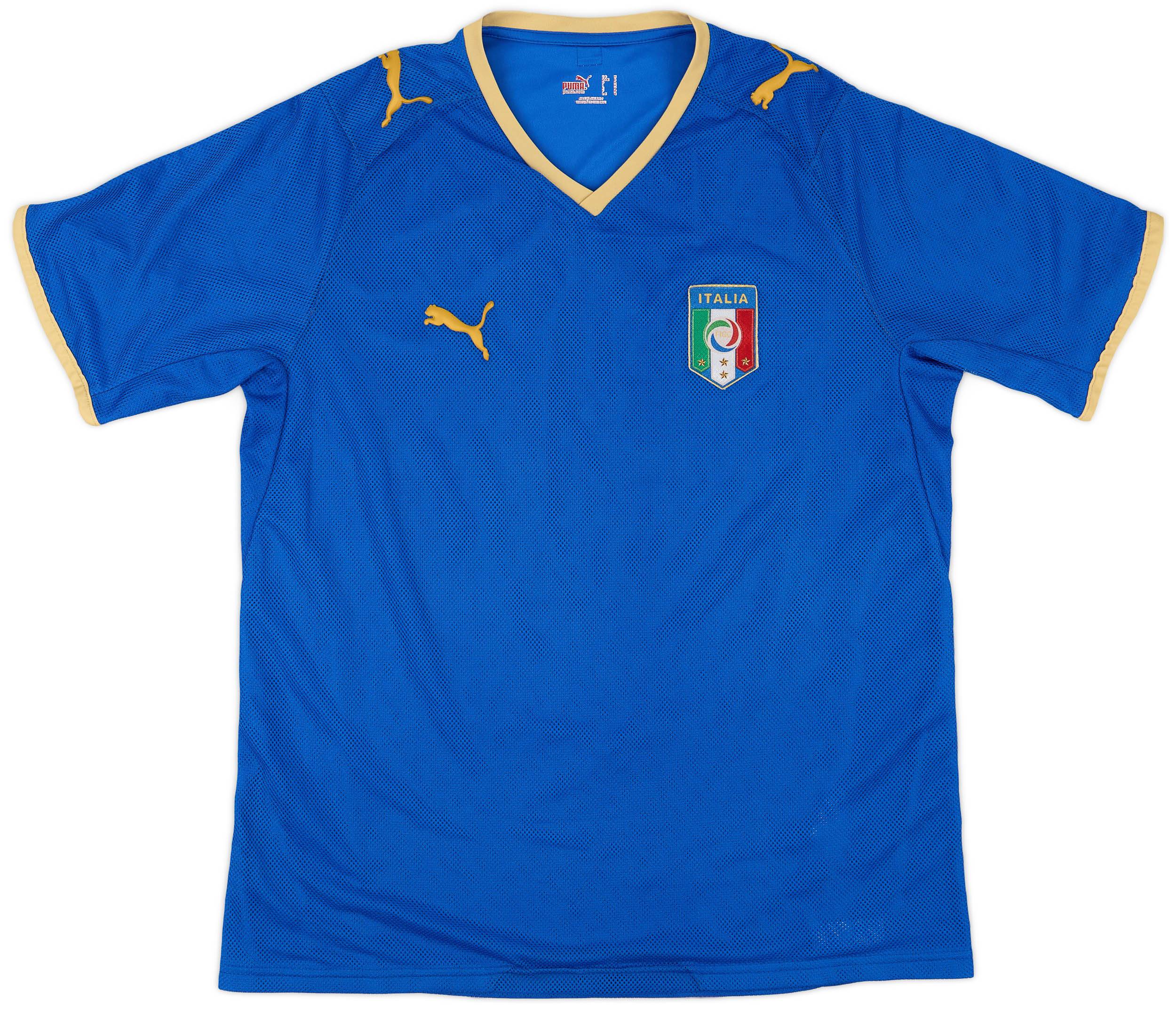 2007-08 Italy Home Shirt - 7/10 - (M)