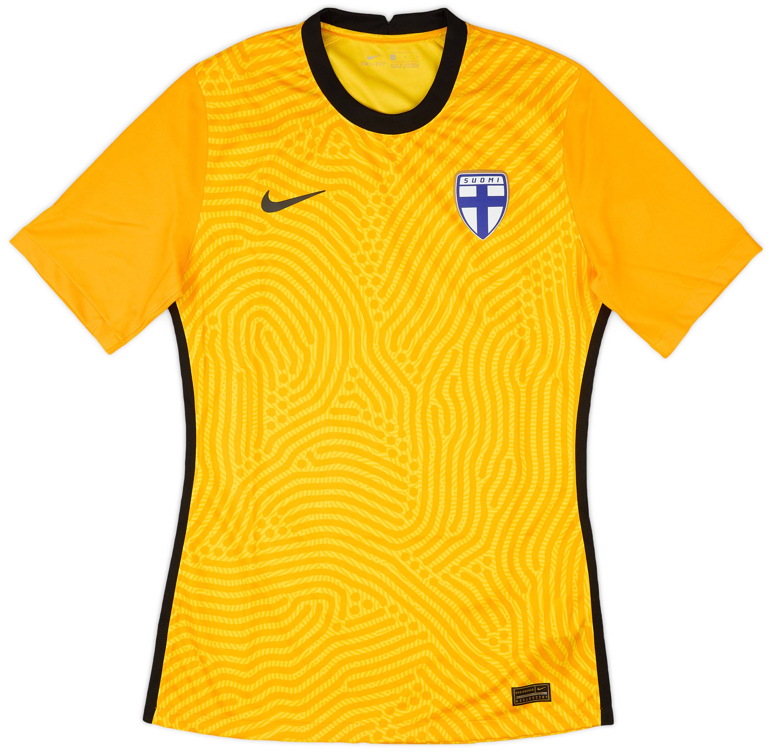 2020-21 Finland Authentic GK S/S Shirt - 8/10 - (M)