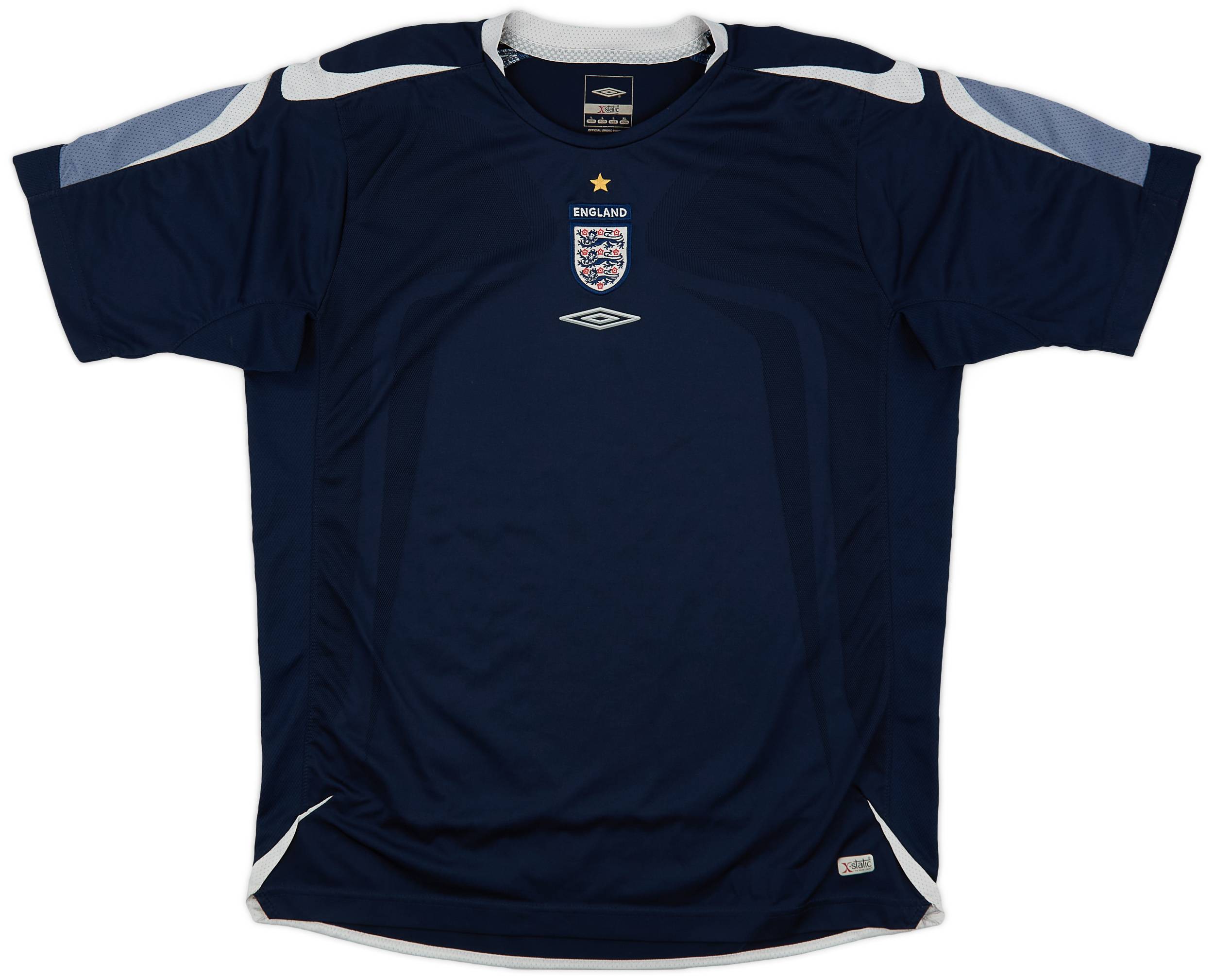 お得な情報満載 2006-07 England Umbro Training Shirt - 8/10 - (L) ウェア