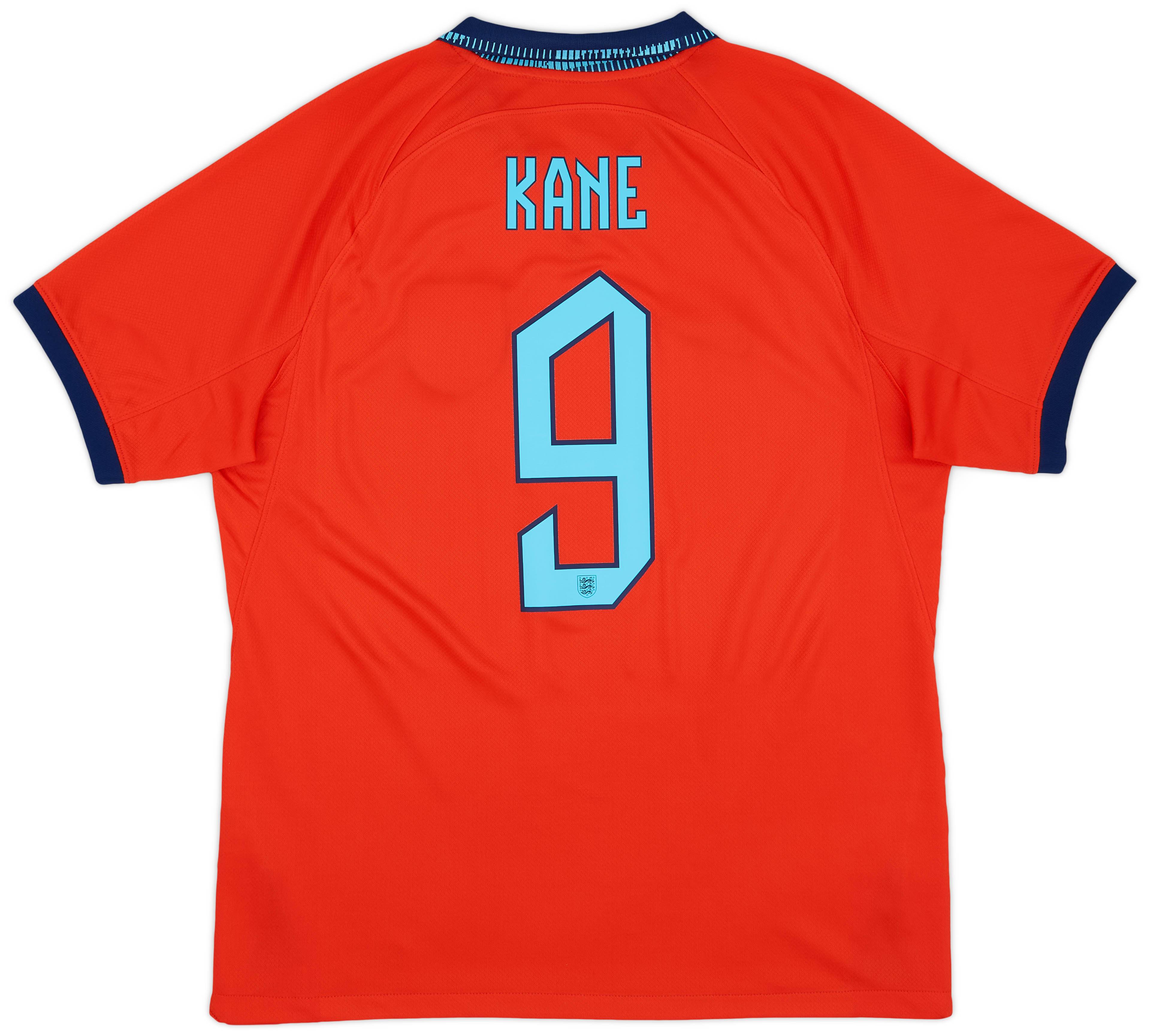 2022-23 England Away Shirt Kane #9 - 5/10 - (L)