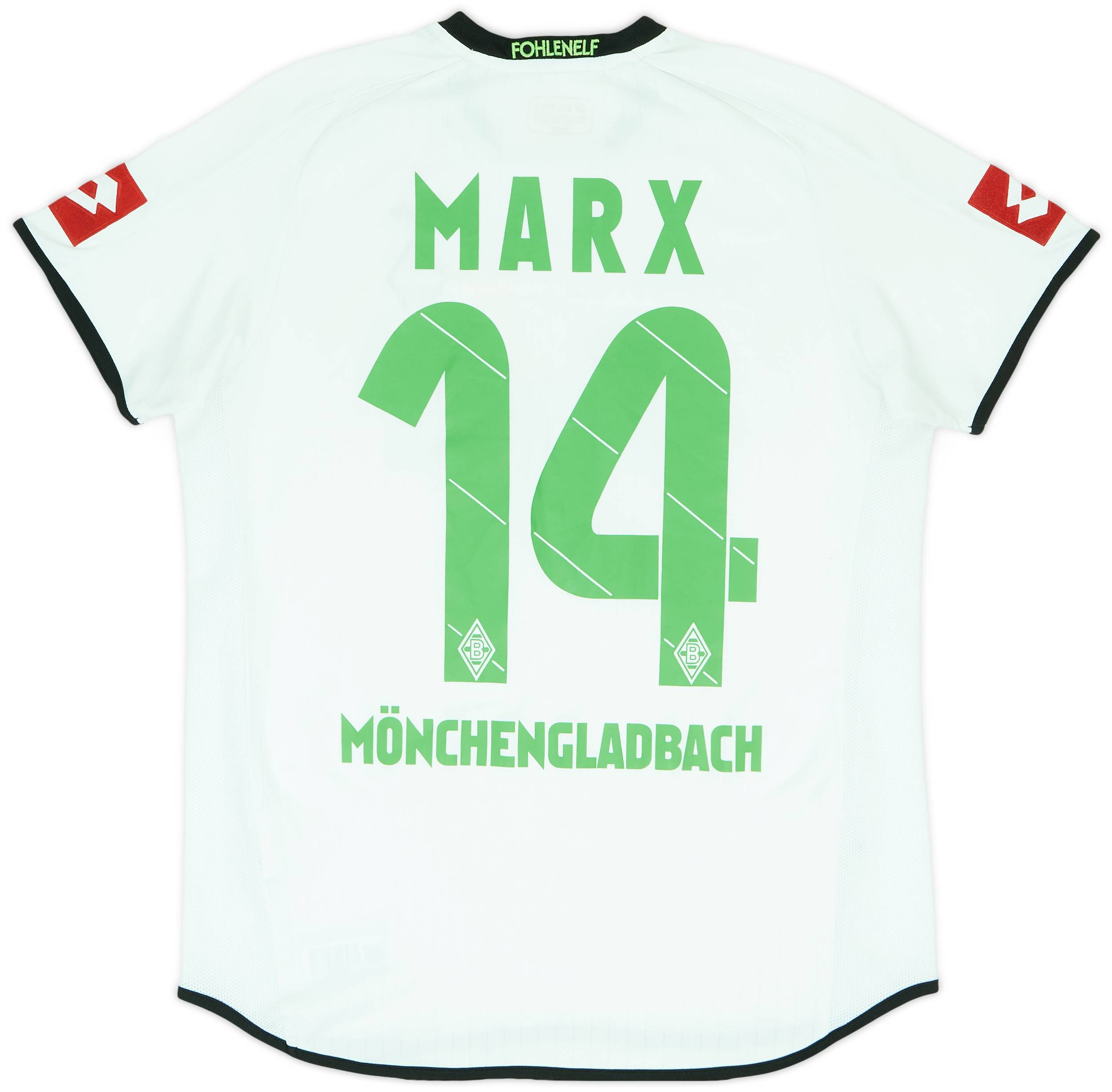 2012-13 Borussia Monchengladbach Home Shirt Marx #14 - 6/10 - (XL.Boys)