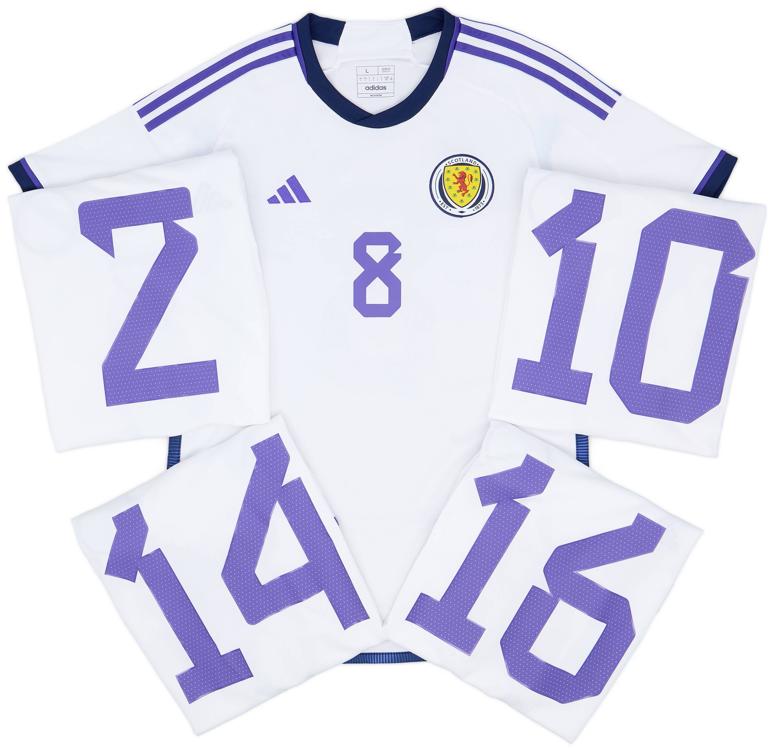 2022-23 Scotland Away Shirt # - 7/10