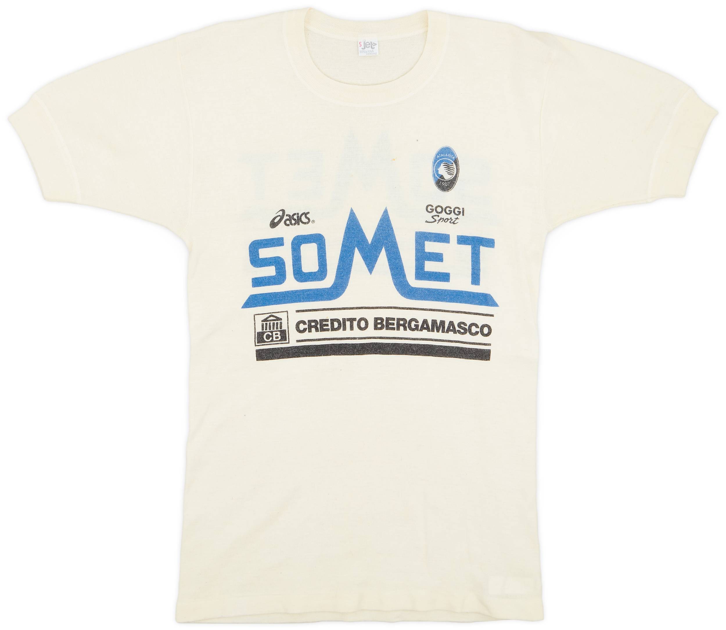 1995-96 Atalanta Asics Cotton Tee - 8/10 - (L)