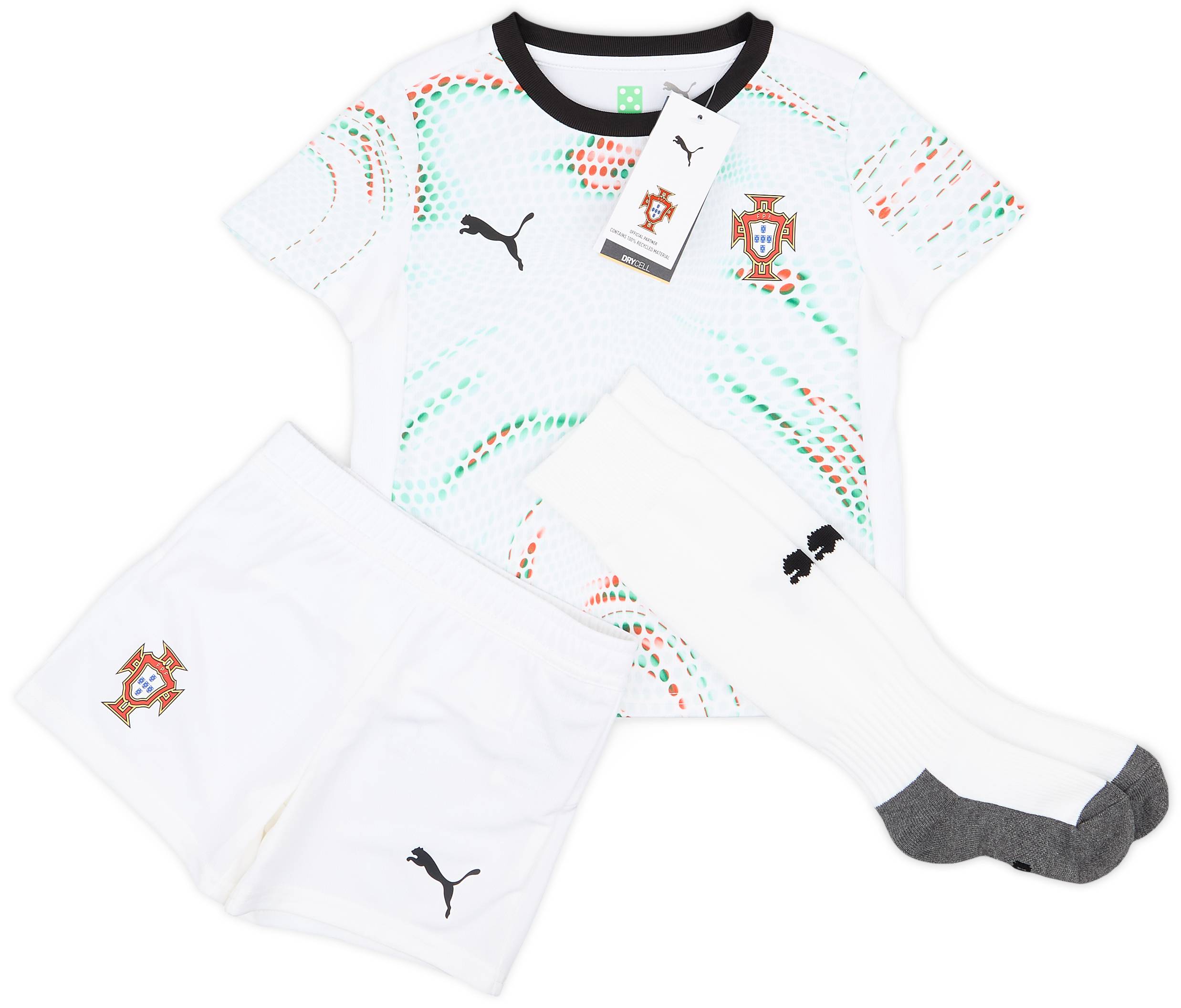 2025-26 Portugal Away Full kit (Little Kids)