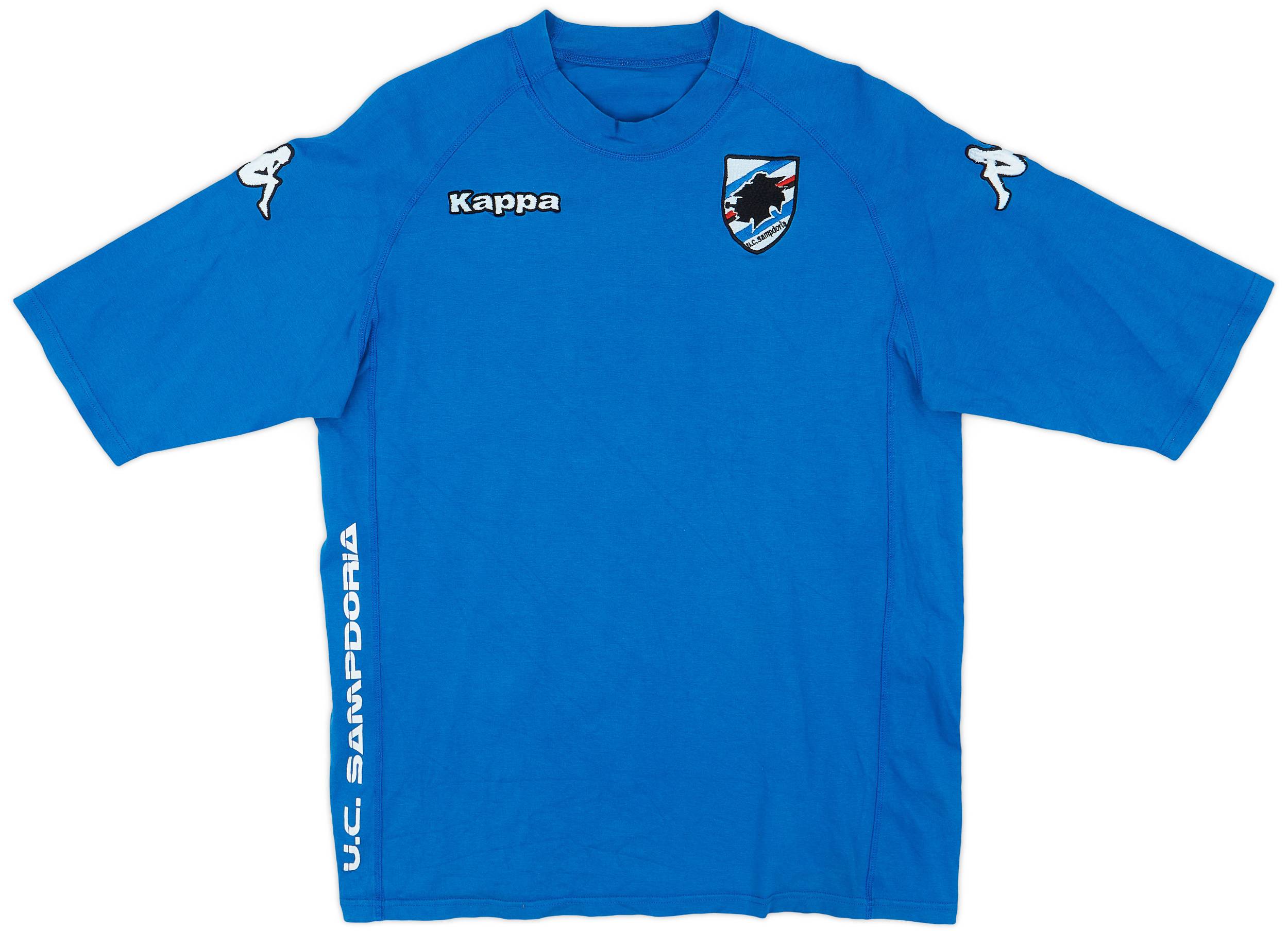 2008-09 Sampdoria Kappa Tee - 6/10 - (XXL)