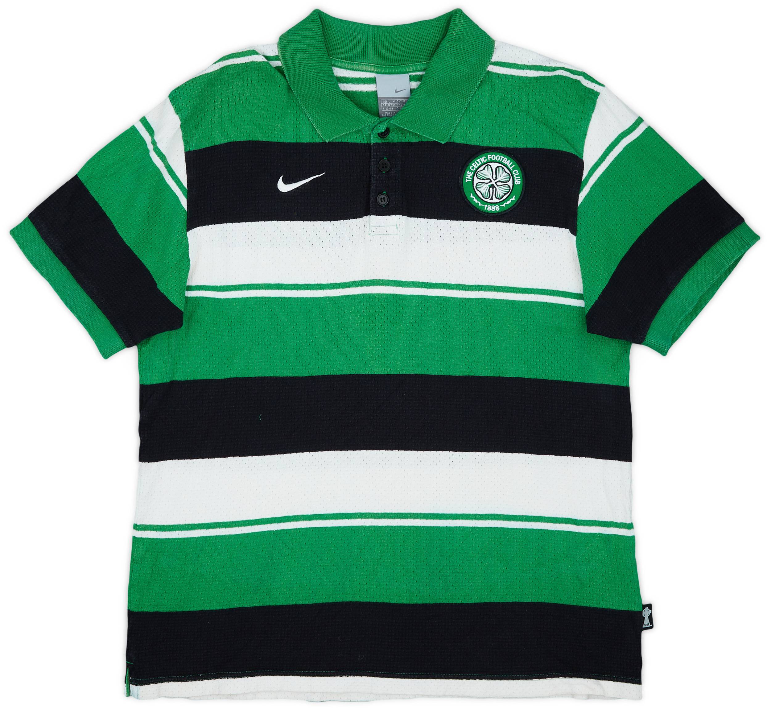 2009-10 Celtic Nike Polo Shirt - 8/10 - (L)