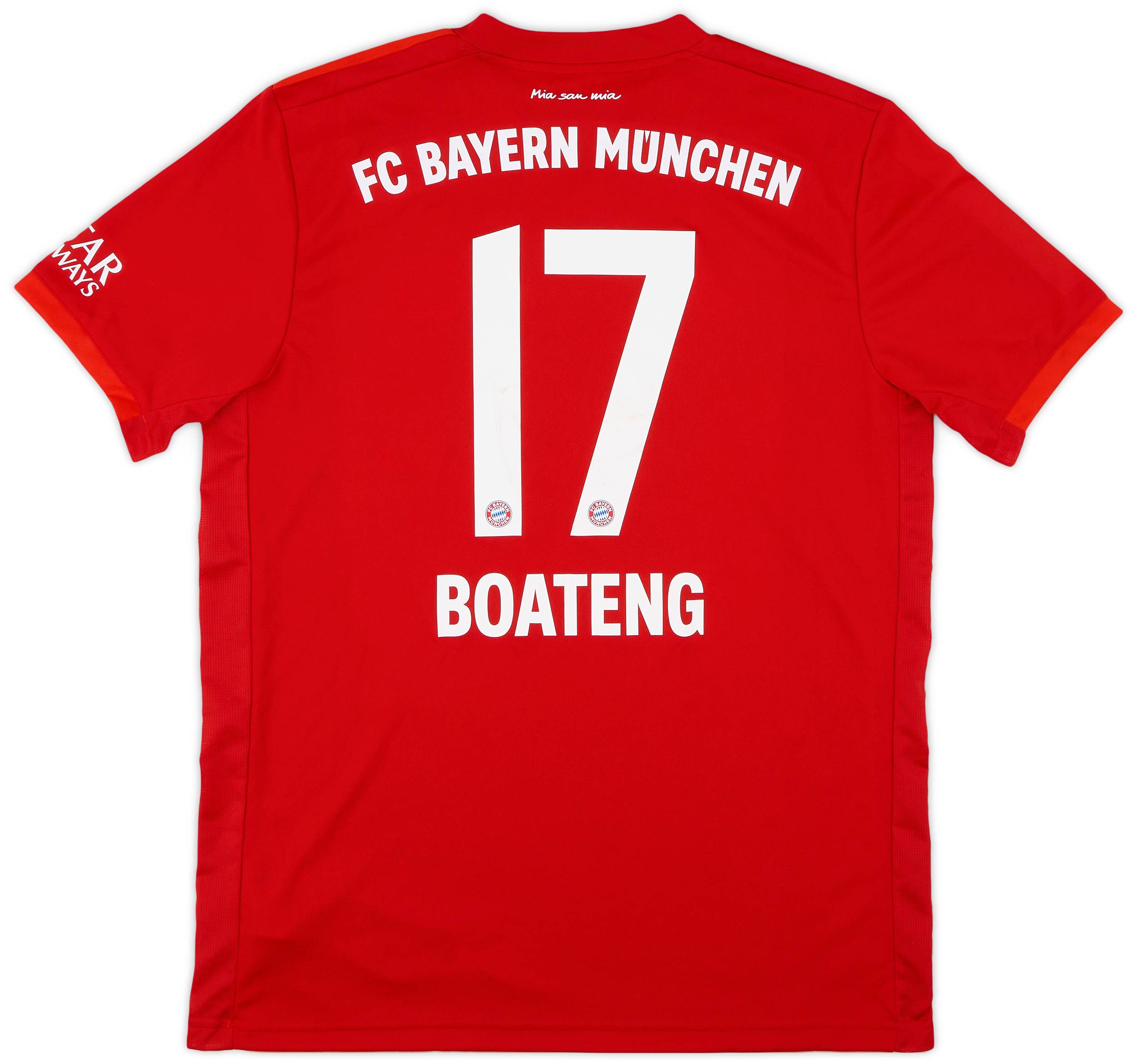 2019-20 Bayern Munich Home Shirt Boateng #17 - 7/10 - (L)