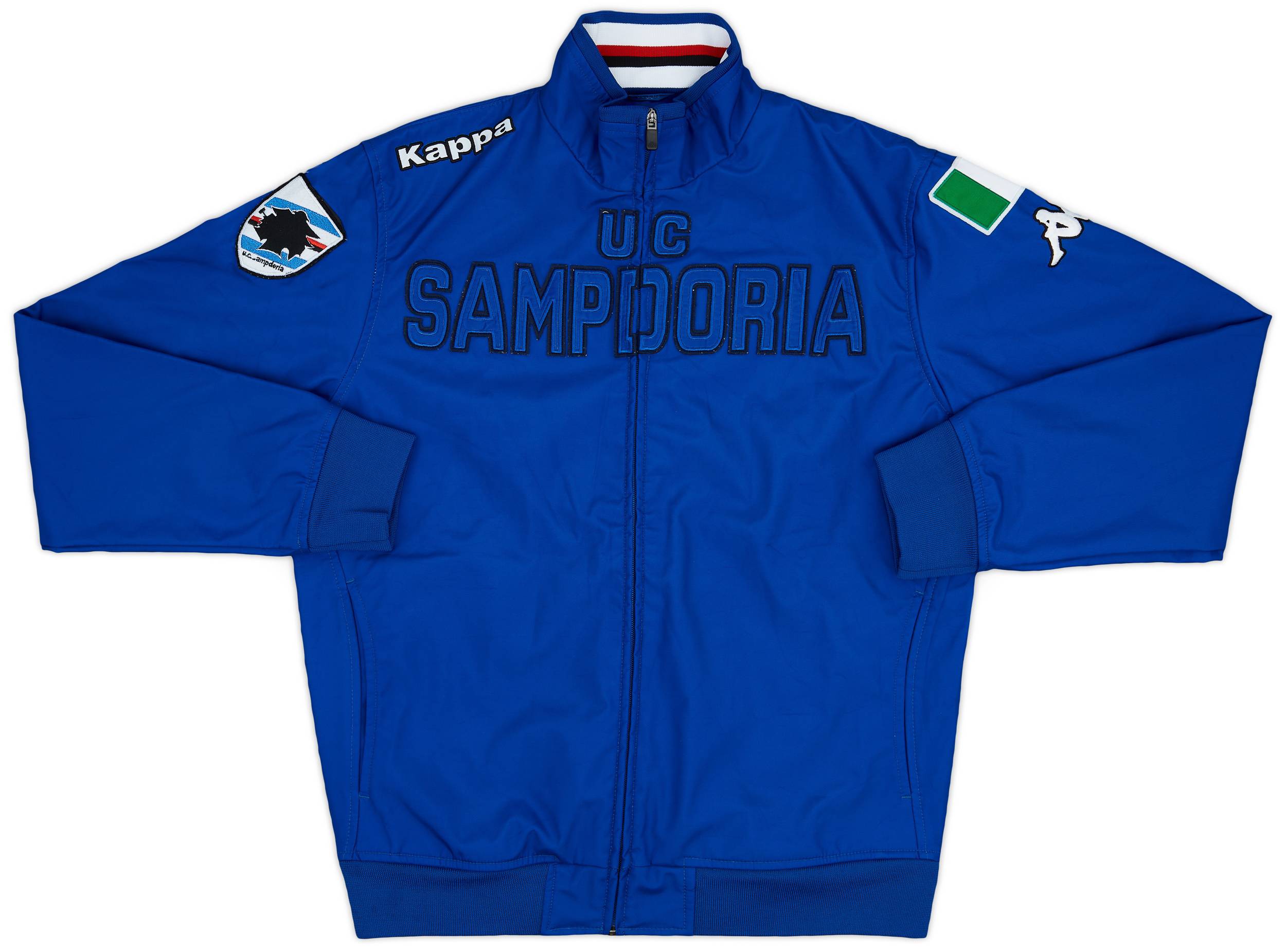 2010-11 Sampdoria Kappa Track Jacket - 8/10 - (XL)