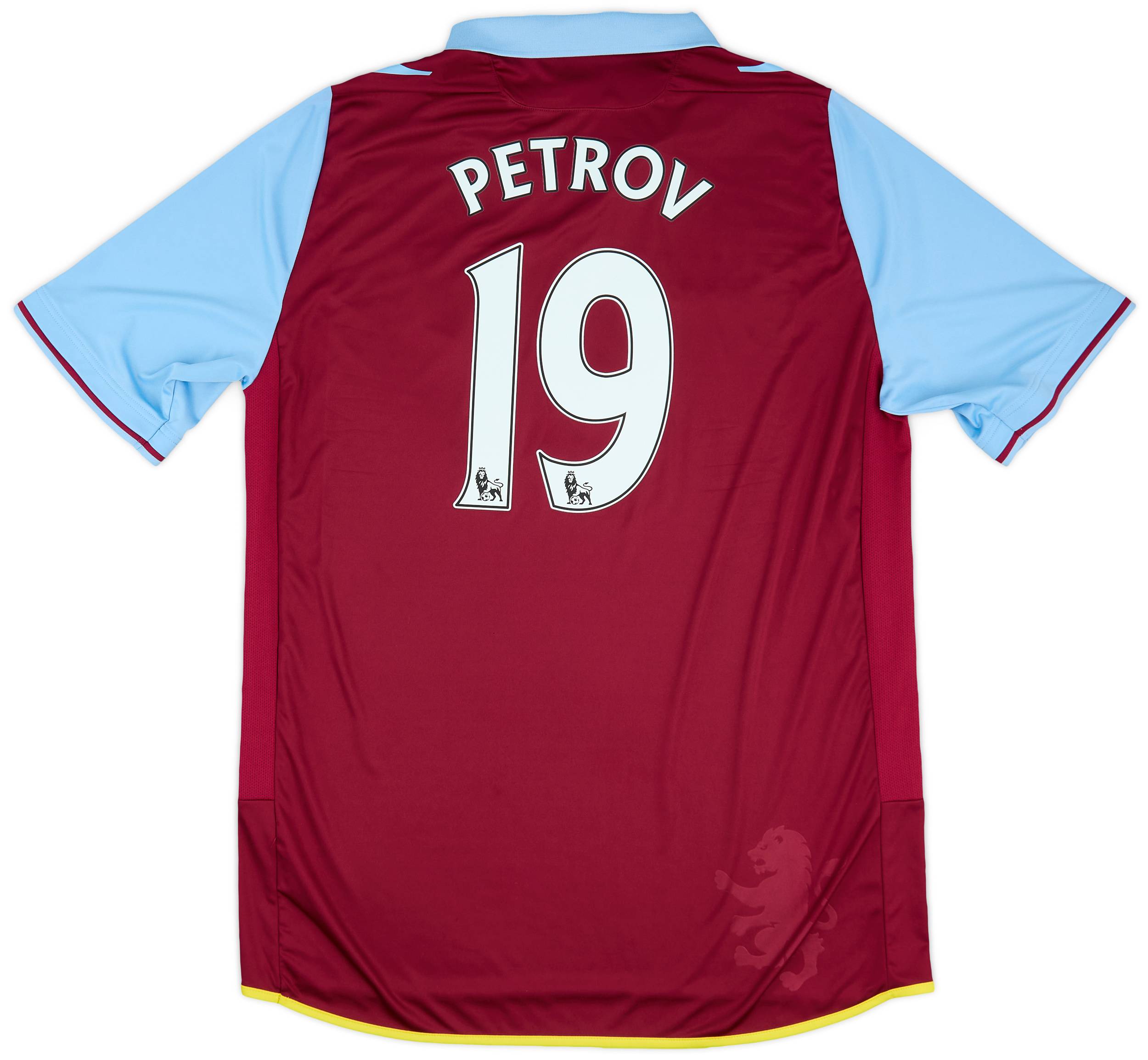 2012-13 Aston Villa Home Shirt Petrov #19 - 7/10 - (3XL)