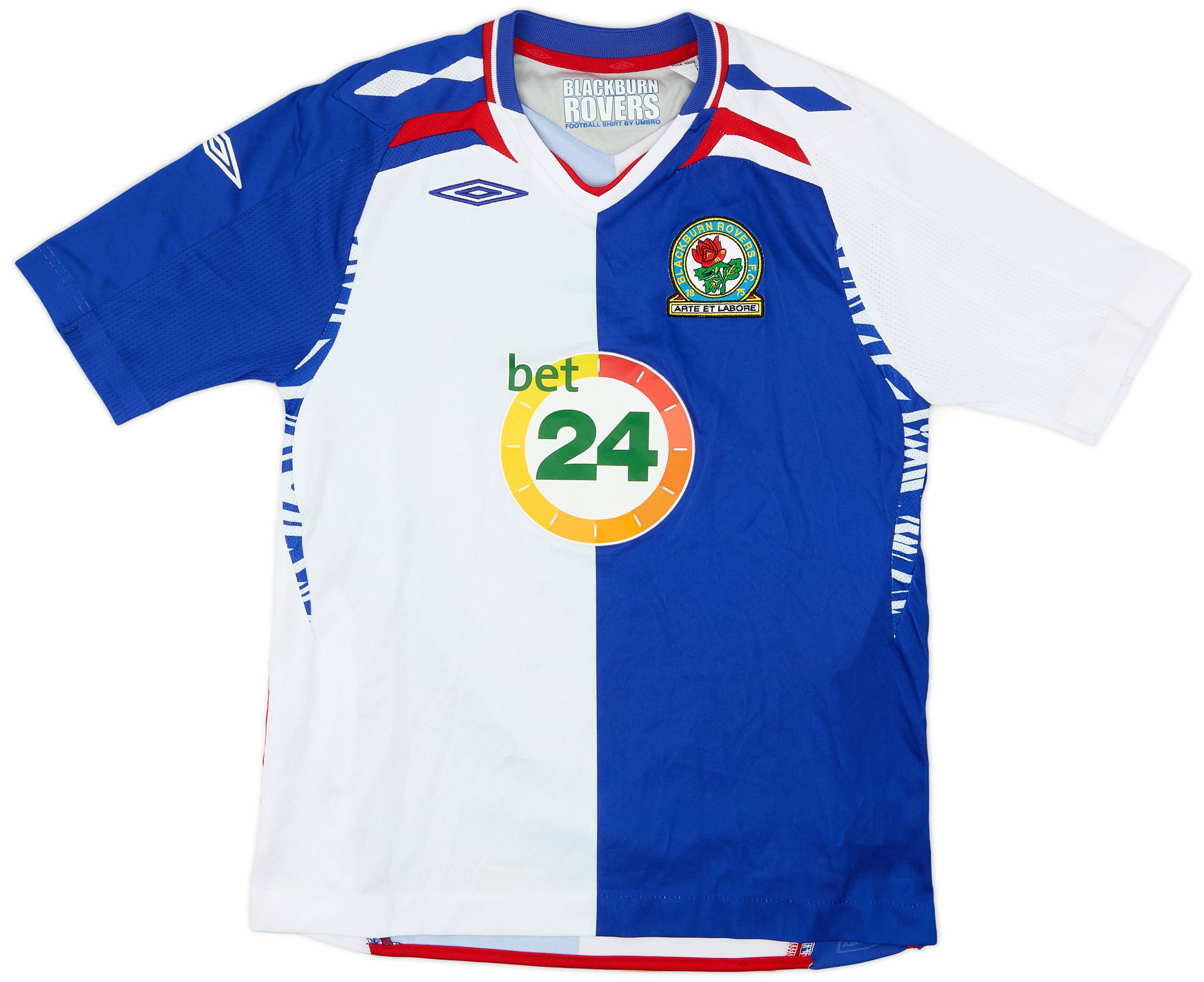 2007-08 Blackburn Home Shirt - 7/10 - (M.Boys)