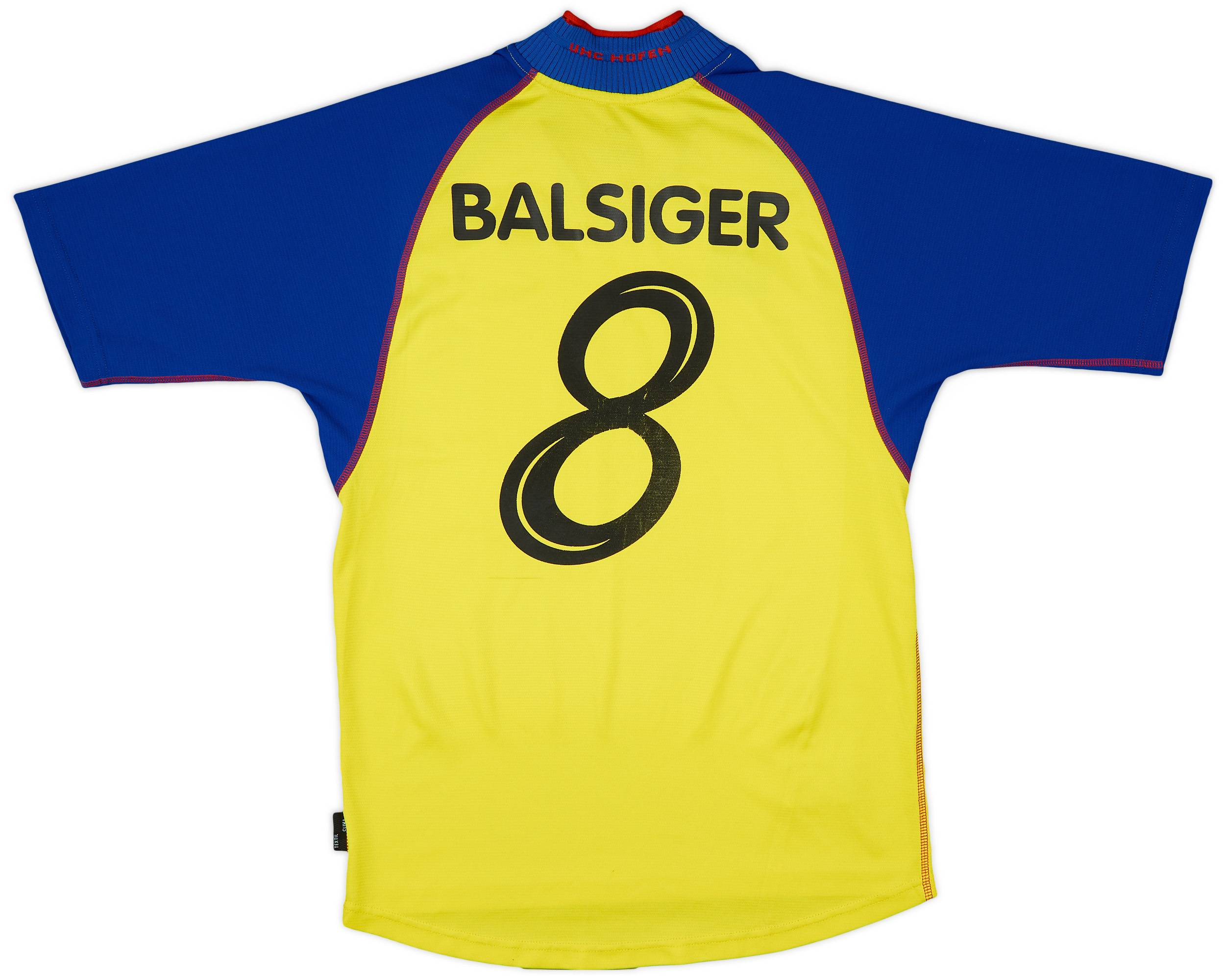 2000s UHC Hofen Hockey Home Shirt Balsiger #8 - 7/10 - (S)