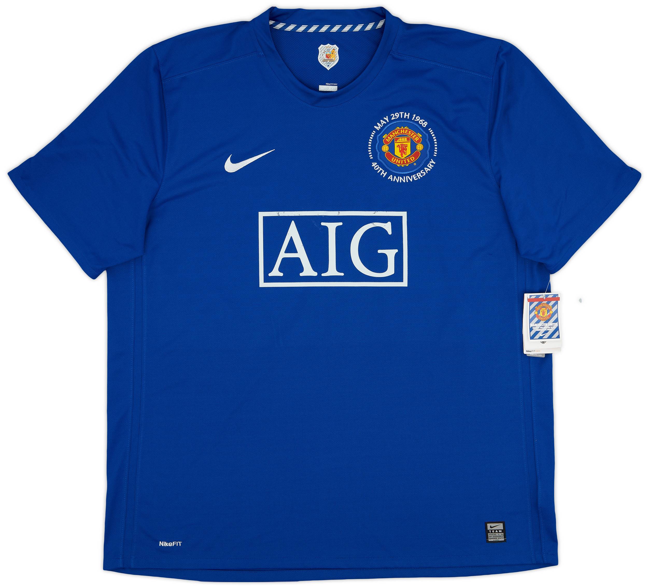 2008-09 Manchester United Third Shirt Ronaldo #7 (XXL)