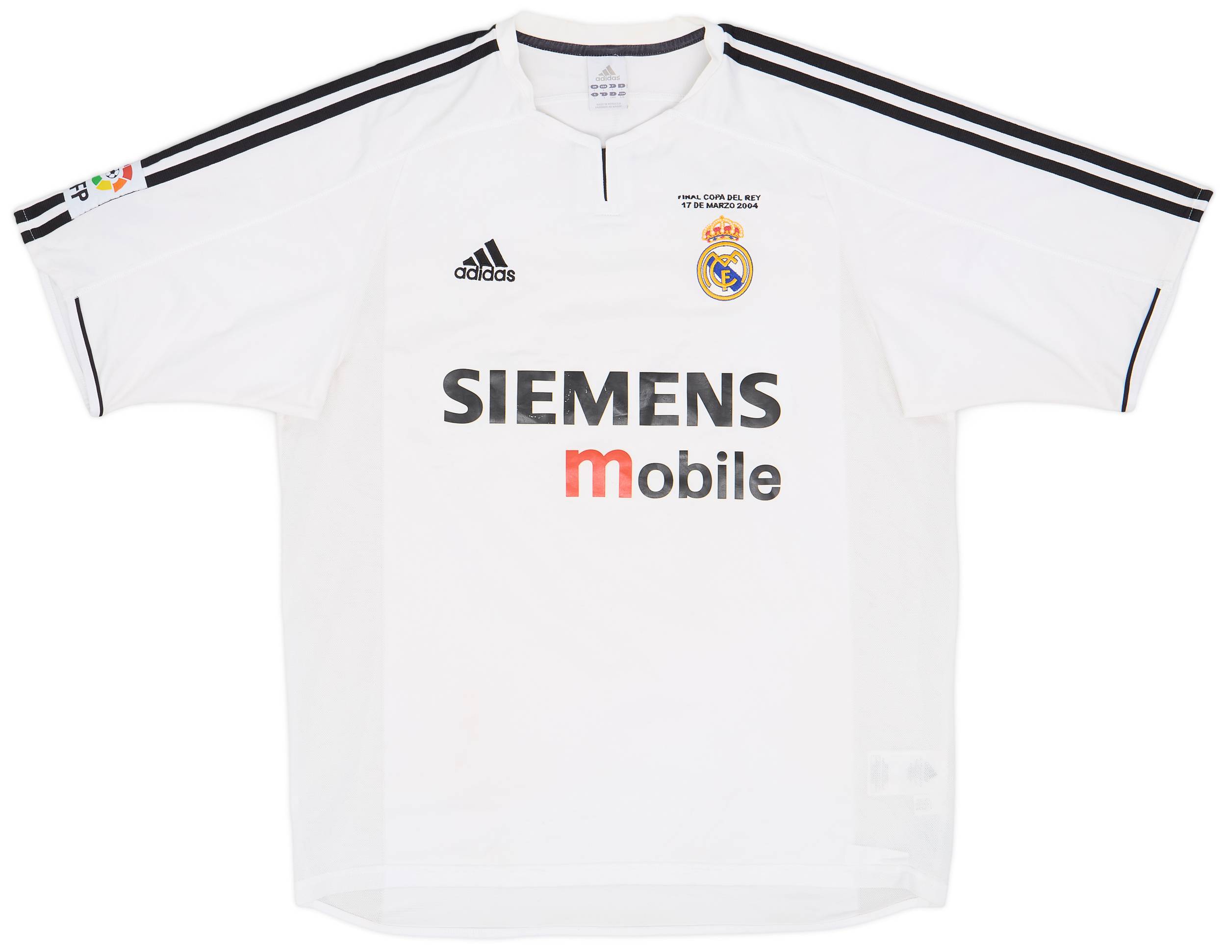 2003-04 Real Madrid Home Shirt - 7/10 - (L)