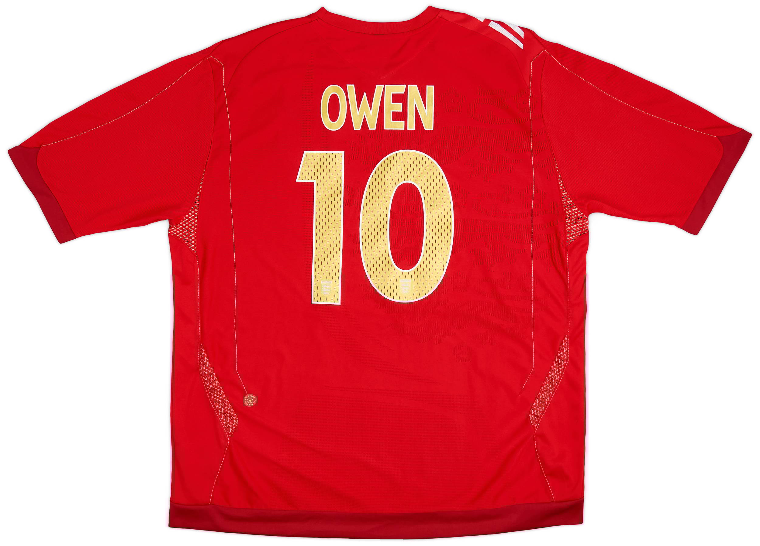 2006-08 England Away Shirt Owen #10 - 9/10 - (XXL)