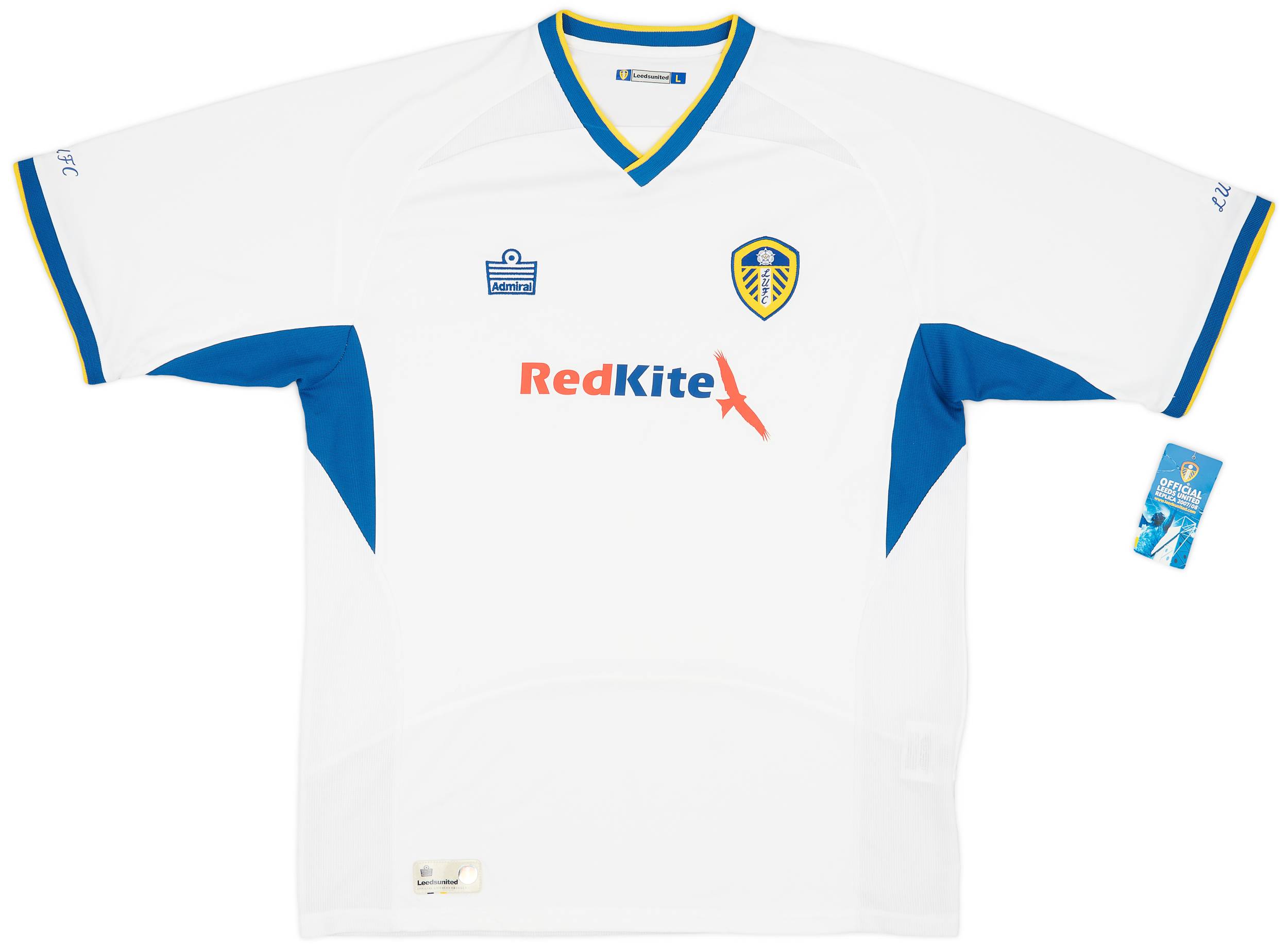 2007-08 Leeds United Home Shirt (L)