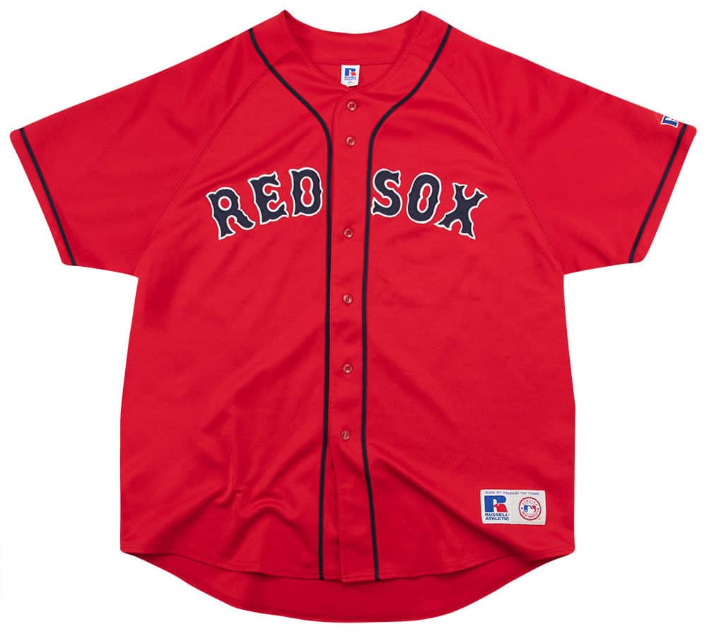 2003-04 Boston Red Sox Russell Athletic Jersey (Alternate) XXL
