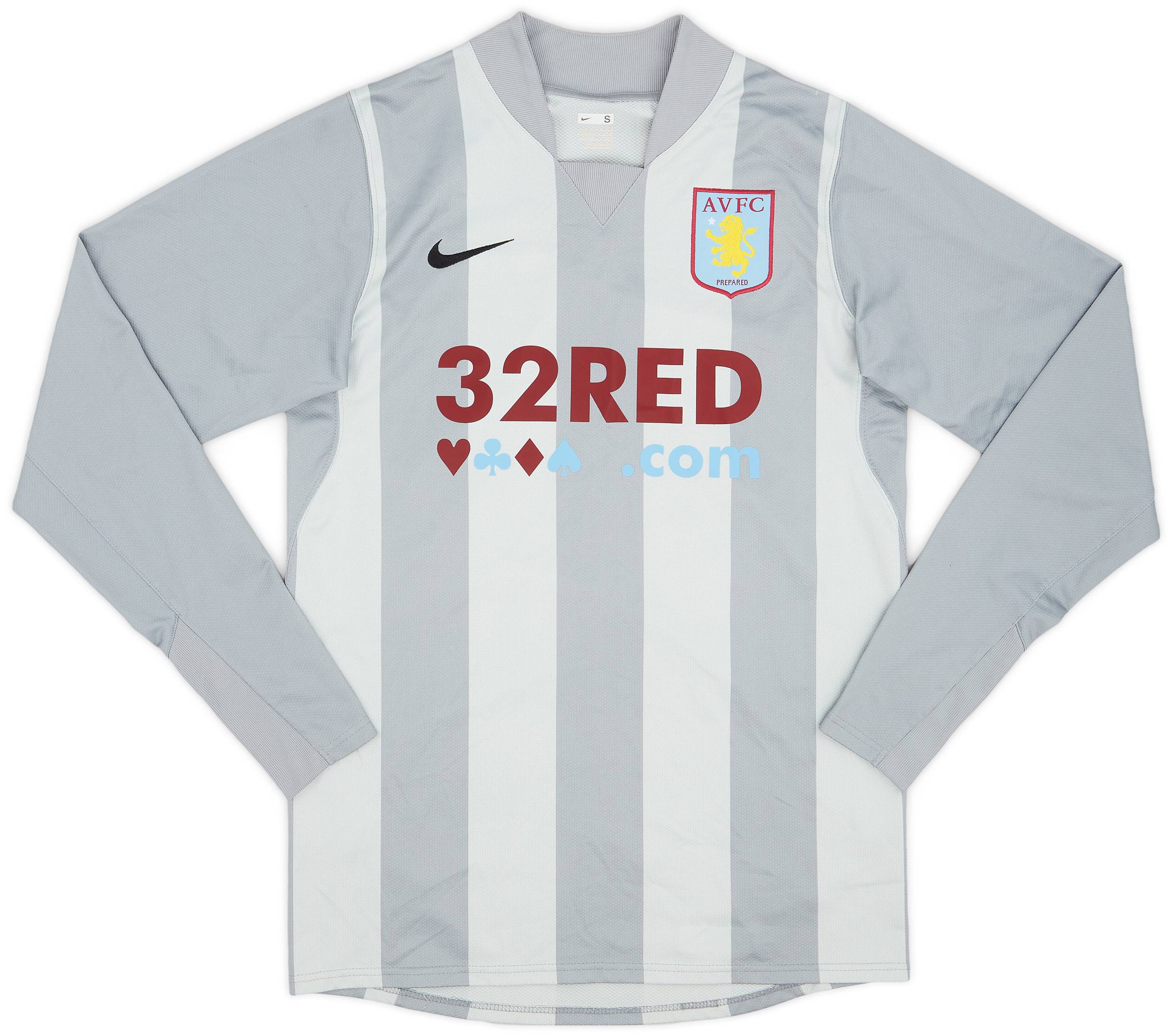 2007-08 Aston Villa Player Issue GK Shirt - 8/10 - (S)